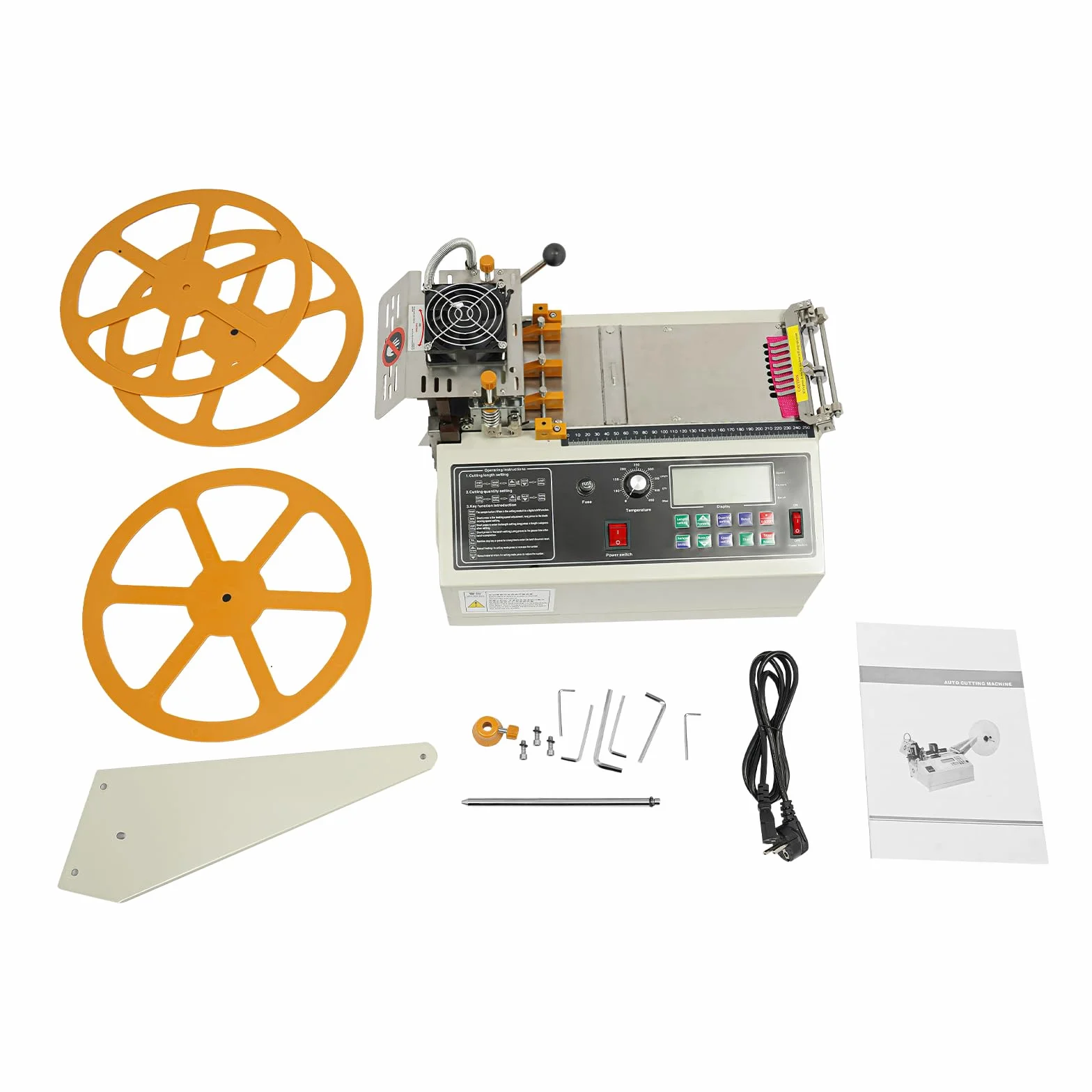 Taglierina automatica per cinghia 400 W 110 pezzi/min taglio a nastro caldo e freddo