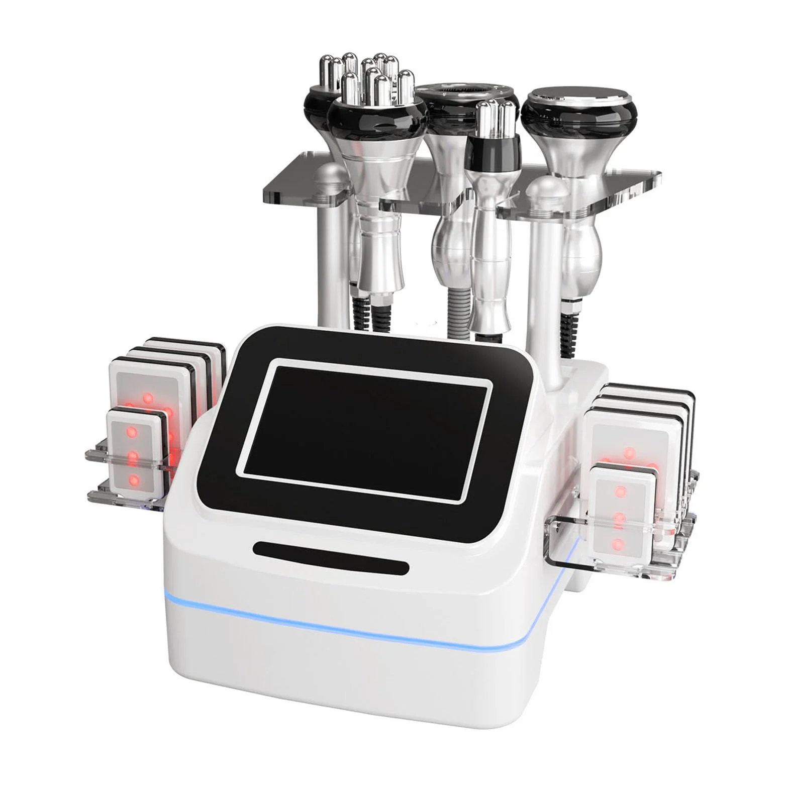 6 In 1 Macchina Cavitazione 40k massaggiatore professionale a radiofrequenza Ultrasuoni Lipolaser Dispositivo Bellezza Vuoto per Cura Del Viso Corpo Scultura Anticellulite braccia vita coscia