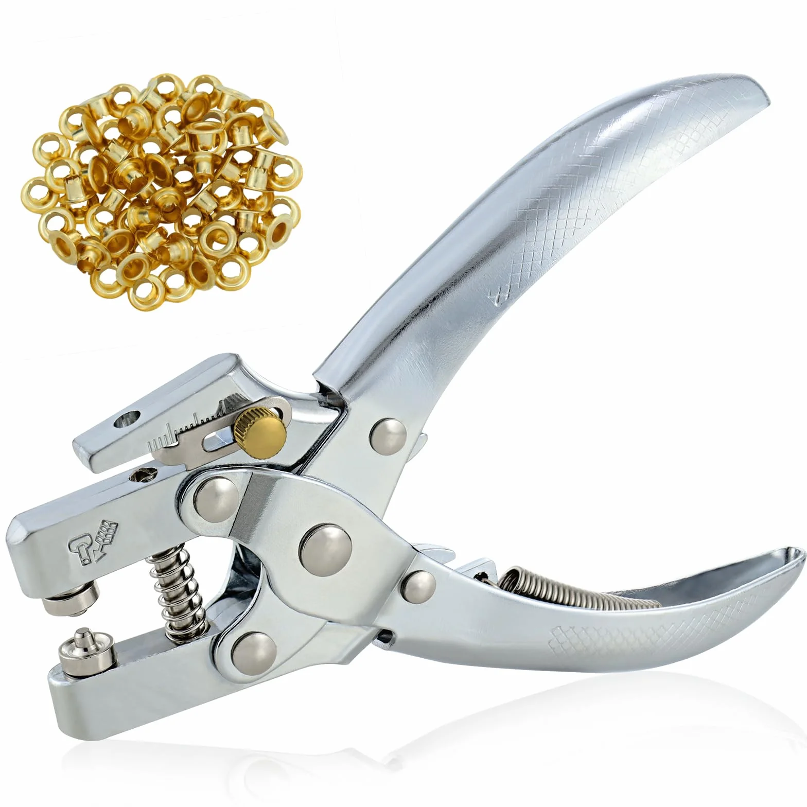 Pinza Per Occhielli 5mm Con Occhielli Metallici Per Pelle Carta Cintura