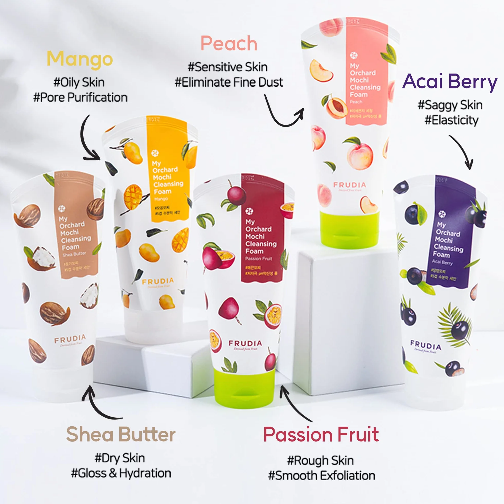 My Orchard Mochi Cleansing Foam Mango