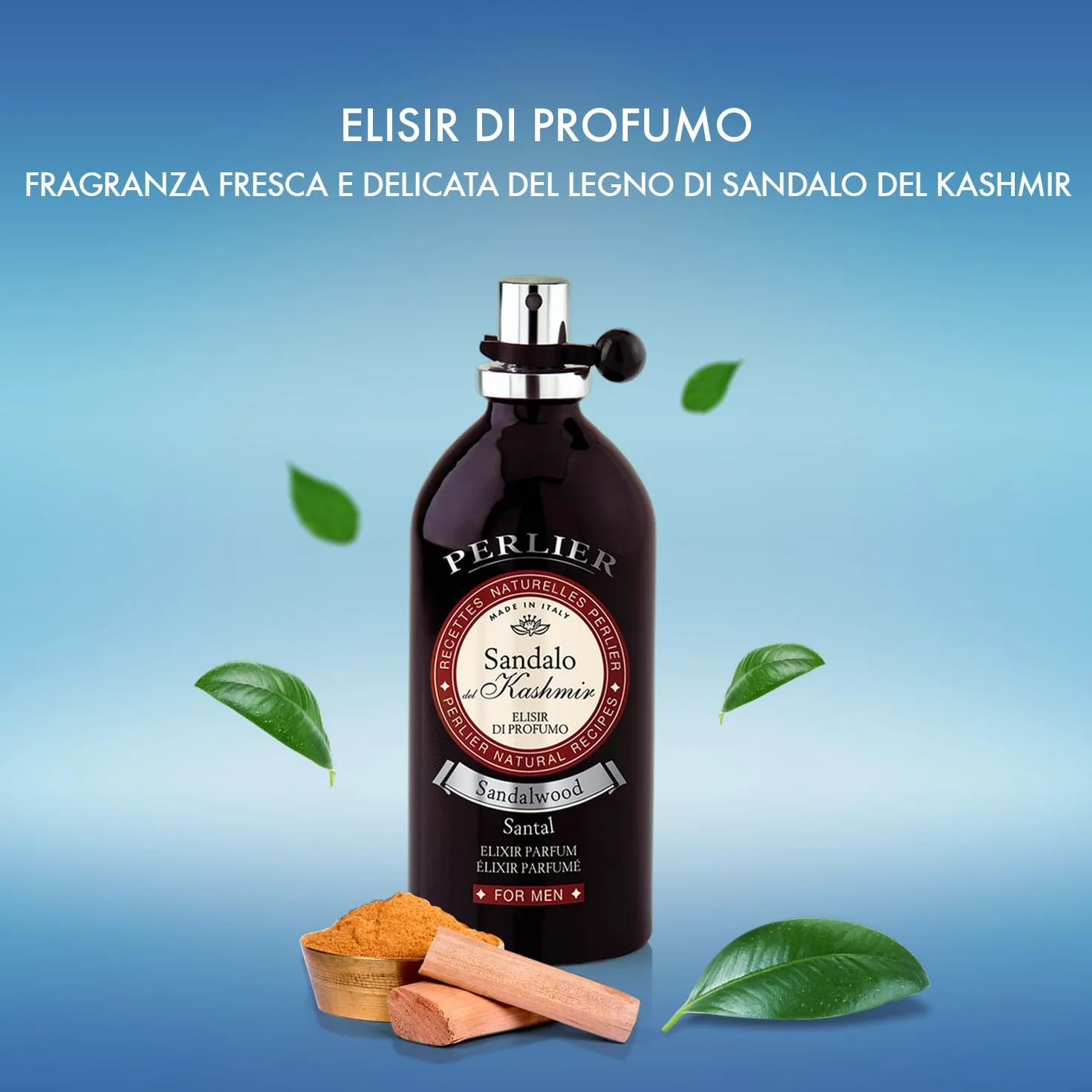 Perlier Sandalo del Kashmir, Spray, Elisir di profumo, 100 ml