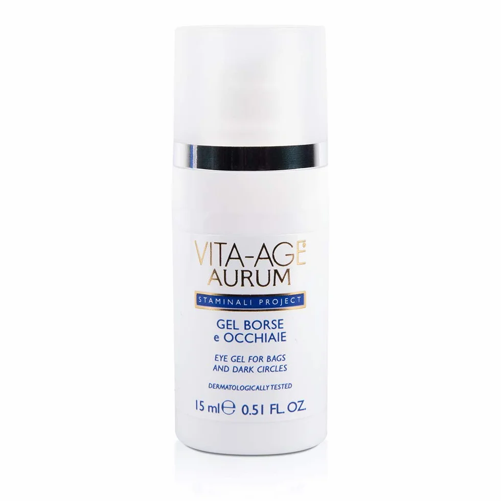 Bottega di LungaVita Natural Products Gel Borse E Occhiaie Vita-age Aurum - Contorno Occhi Anti Borse E Occhiaie - Con Cellule Staminali Vegetali