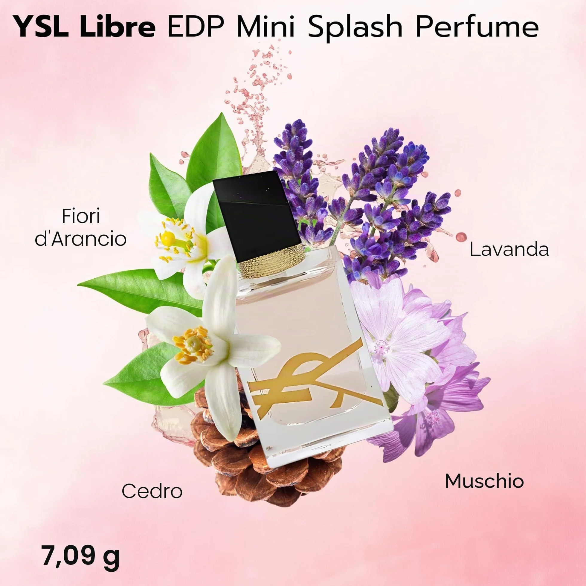 Yves Saint Laurent Miniature Gift Set 7.5ml Libre EDT + 7.5ml Libre EDP + 7.5ml Mon Paris EDP + 7.5ml Black Opium EDP