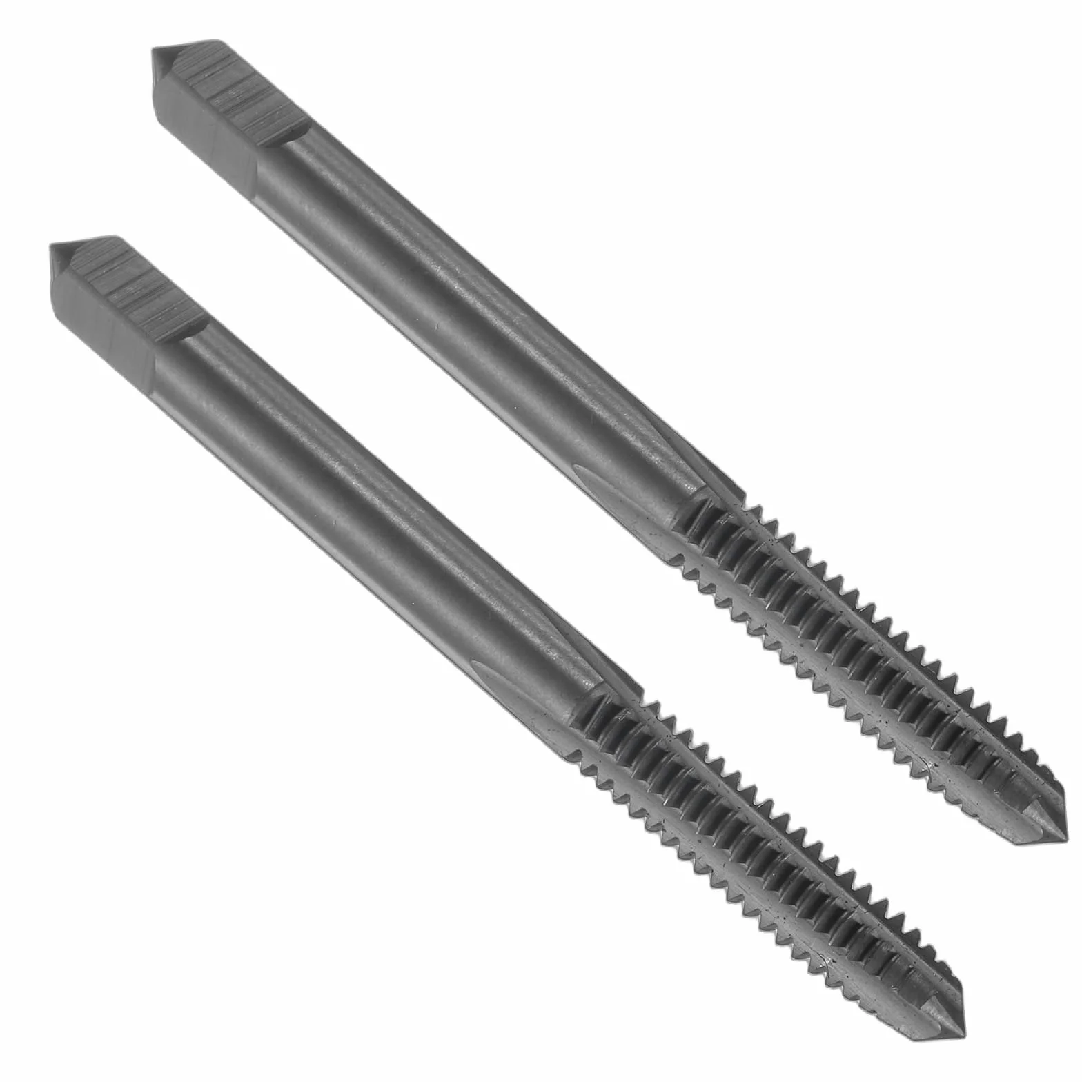 Maschi per Filettatura Diritto 10-24 UNC 2B HSS6542 Rivestimento Nitruro Nero QUARKZMAN 2Pz