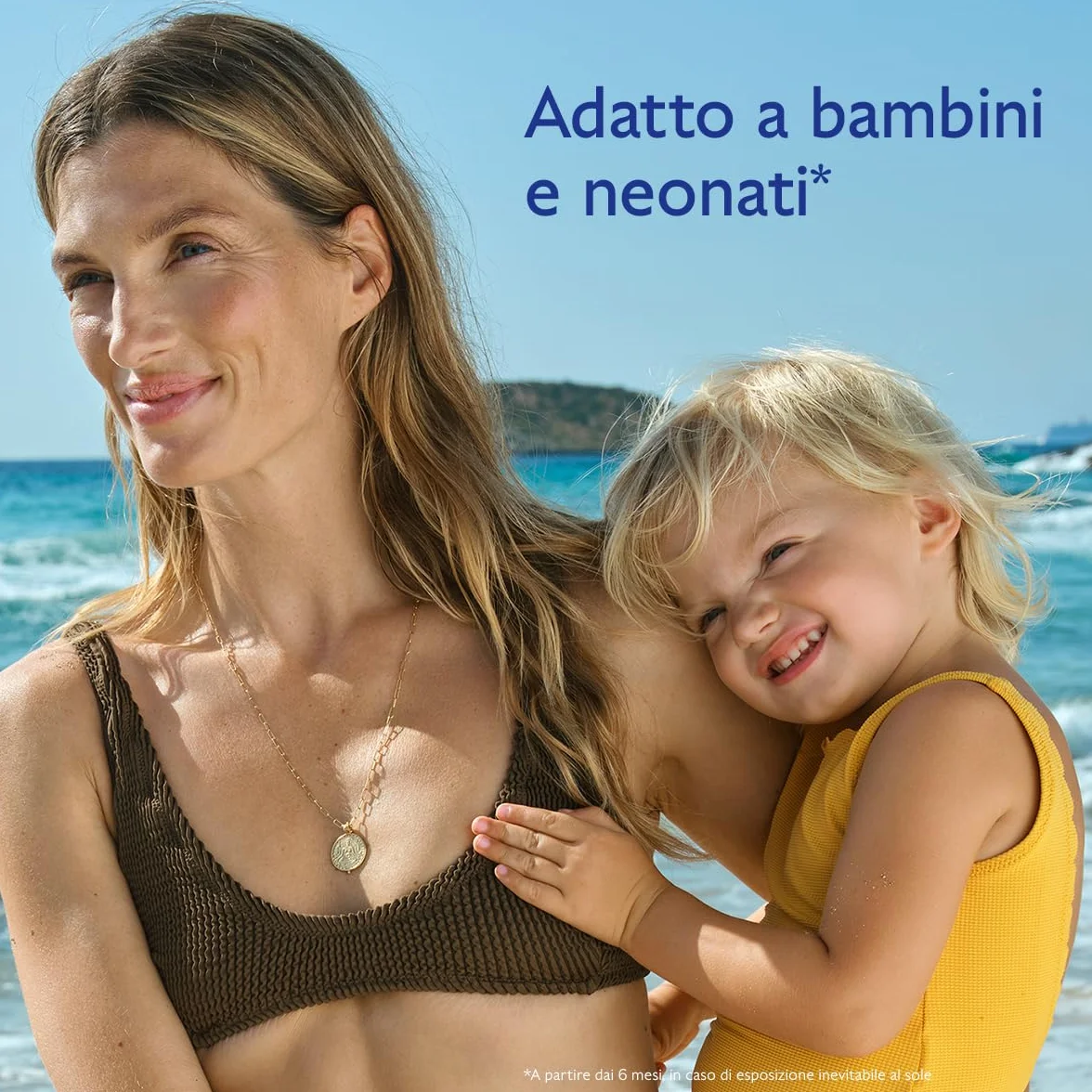Caudalie Acqua Solare ad Altissima Protezione SPF50+ – CollagenSkinProtect™, Filtri Solari Organici, Viso Corpo e Capelli, Resistente all'Acqua, Vegano, PA++++, 150 mL