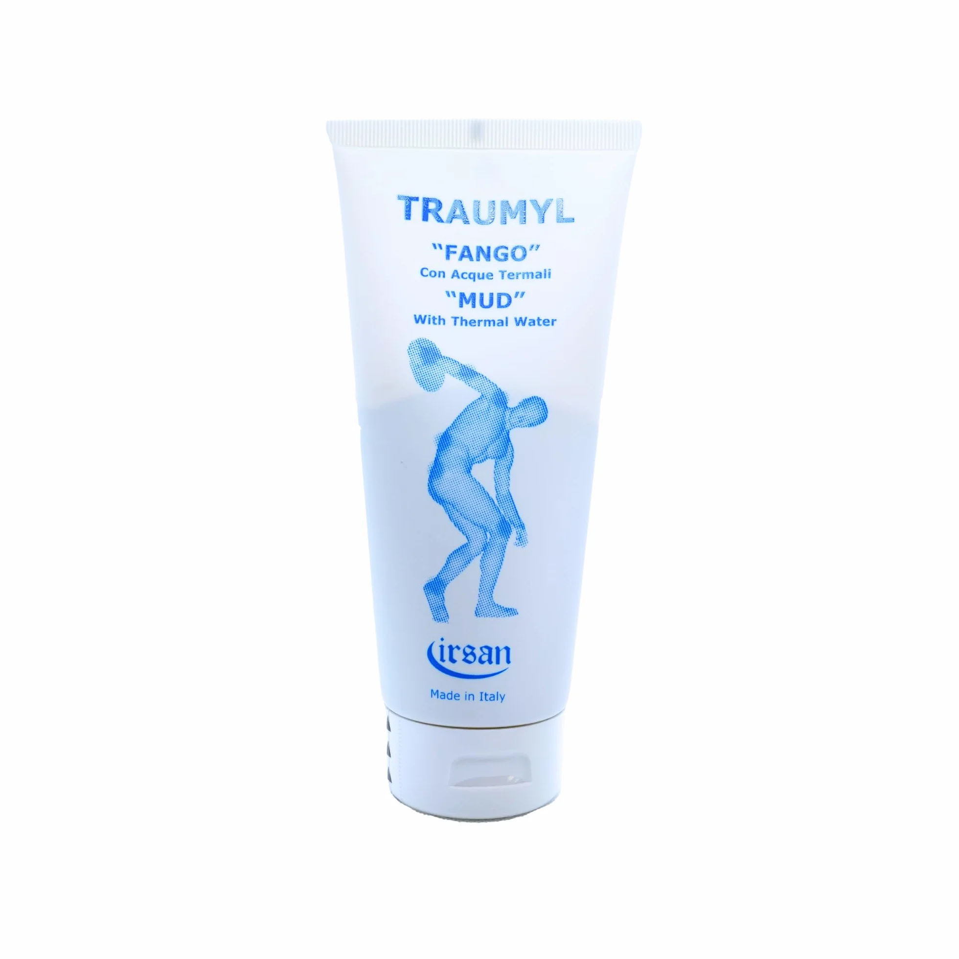 Irsan Traumyl Fango Antinfiammatorio con Acque Termali, Argilla, Arnica, Artiglio Del Diavolo, Canfora, Oli Essenziali. 200 gr.