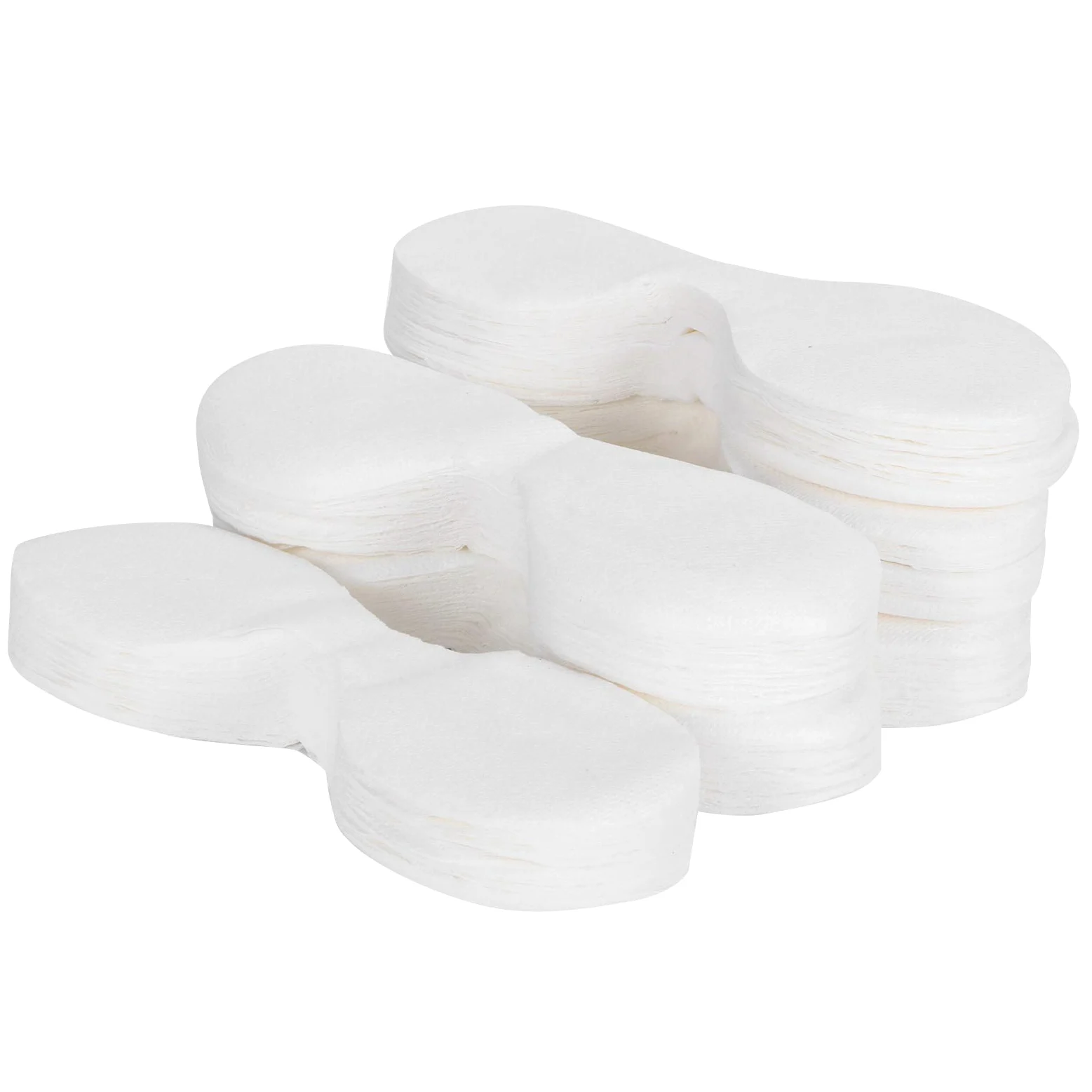 600 Pezzi Maschere per Occhi Monouso in Cotone Idratanti e Rinfrescanti - Confezione di Carta con Tessuto Non Spunlace, Ideali Cura della Pelle, Trattamento Anti-Fatica Relax Viso Assorbenti Sicur