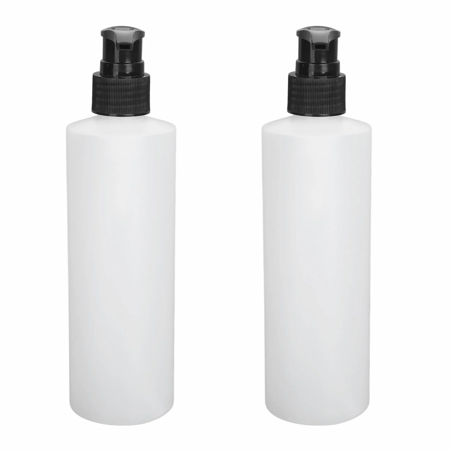 Denash Dispenser con Pompa Scalda Olio per Massaggi, Accessorio di Ricambio Bottiglia Dispenser con Pompa Scalda Olio per Massaggi Bianca 2 Pezzi 250 Ml Riutilizzabile per Lozione