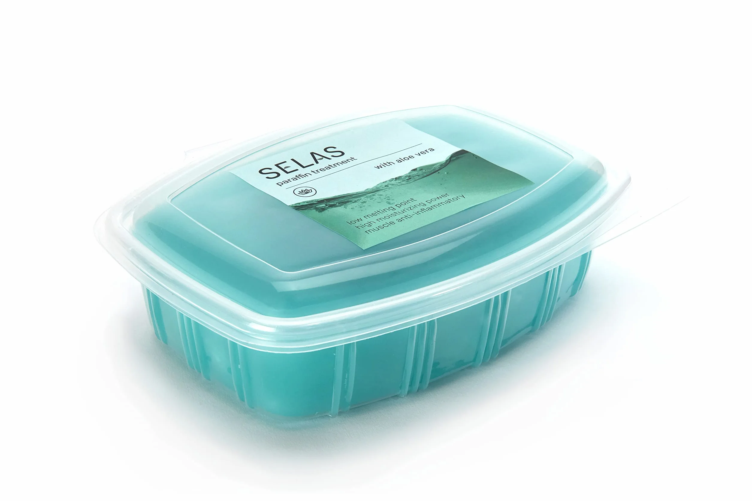 Aloe Vera Paraffina 1.300ml (980g) SELAS. Per trattamenti estetici di mani e piedi. Riscaldata, idratante.