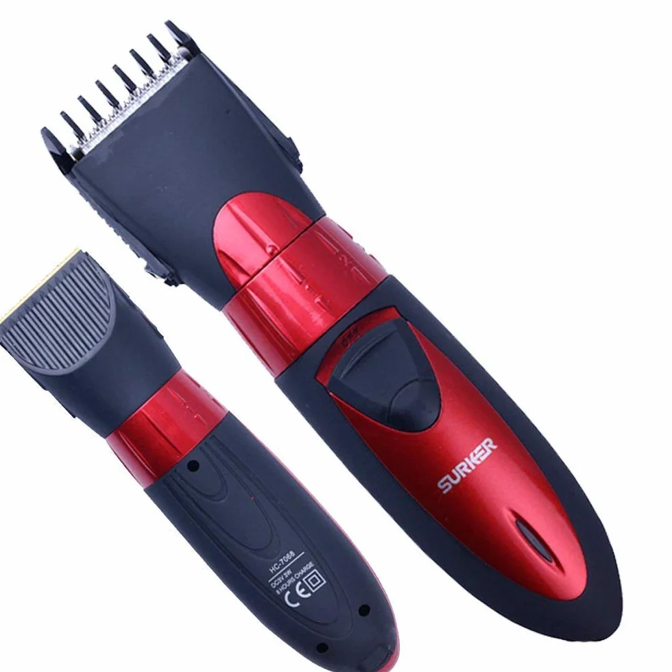 Rasoio taglia capelli tagliacapelli regola barba SURKER regolabile impermeabile