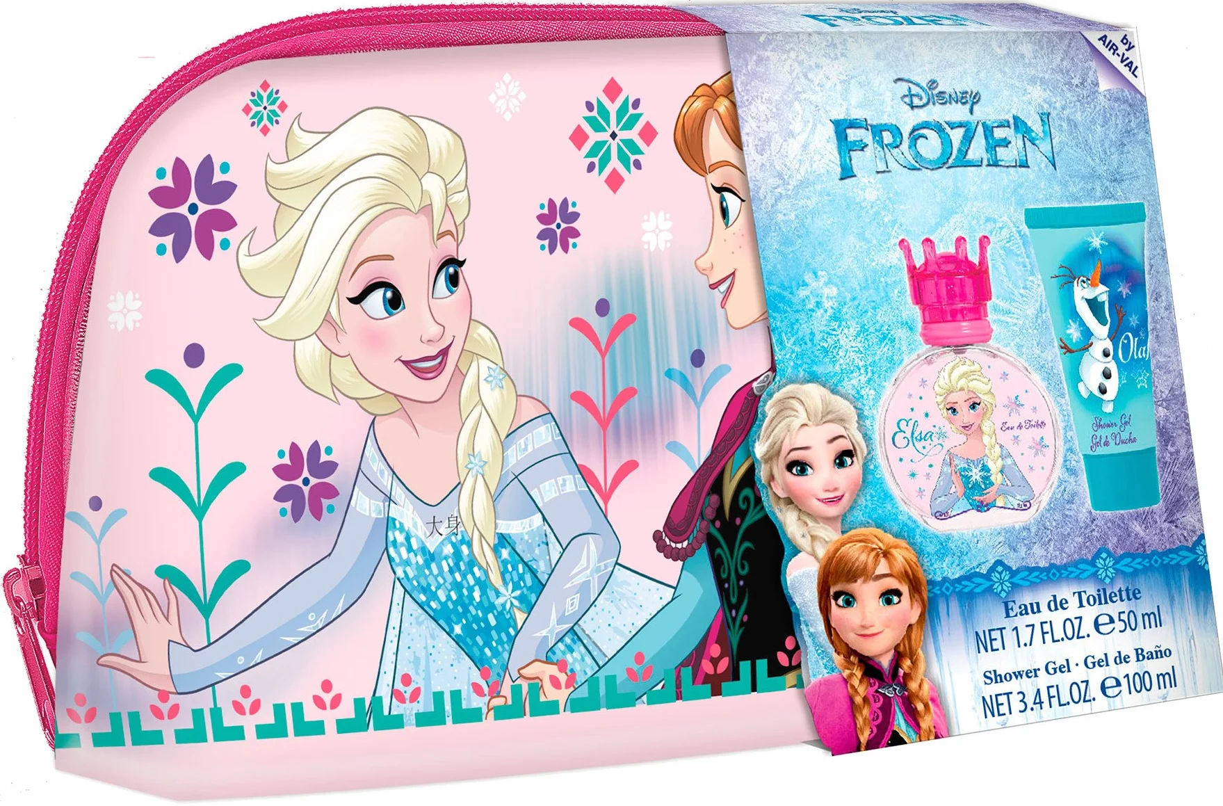 Frozen Set di Profumo, Gel Doccia e Portatrucchi - 150 ml