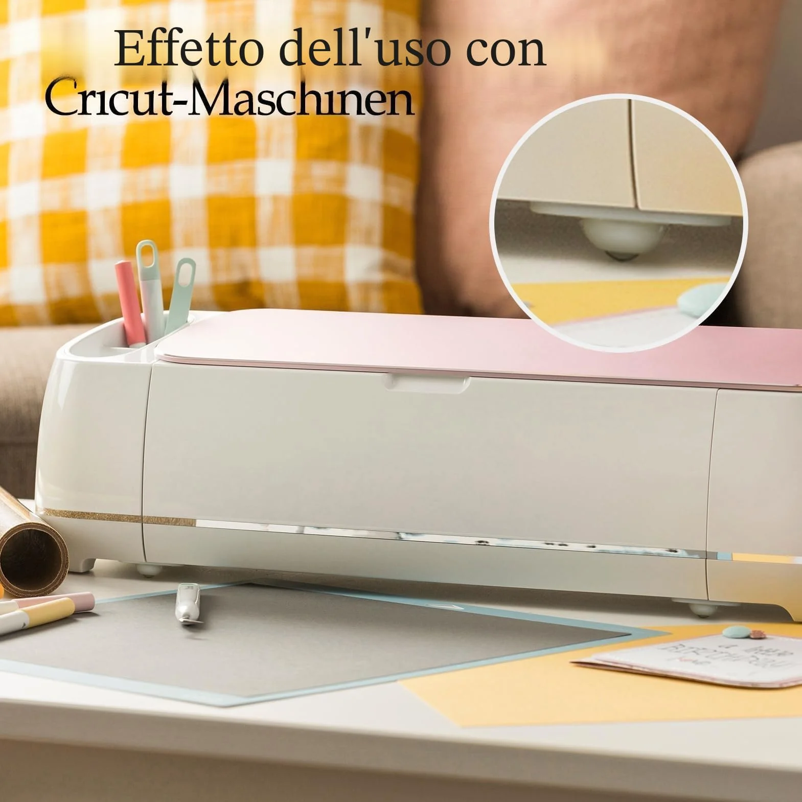 TRVL FIELDER Rotelle autoadesive girevoli 360° in acciaio per elettrodomestici, ruote universali bianco 8