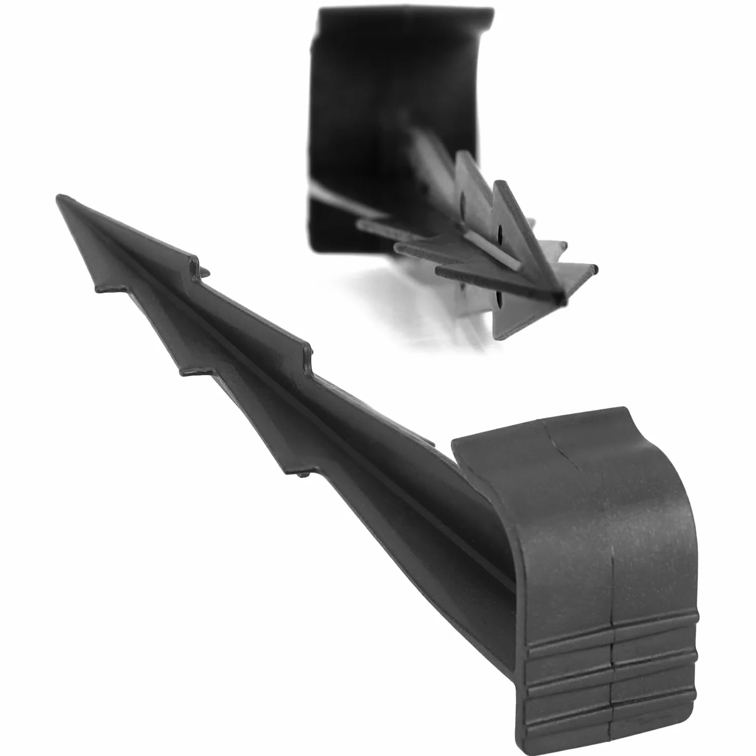 com-four 50x ganci di fissaggio per tubi irrigazione - Tasselli plastica terreno - Perni fissaggio tubi cavi coperture
