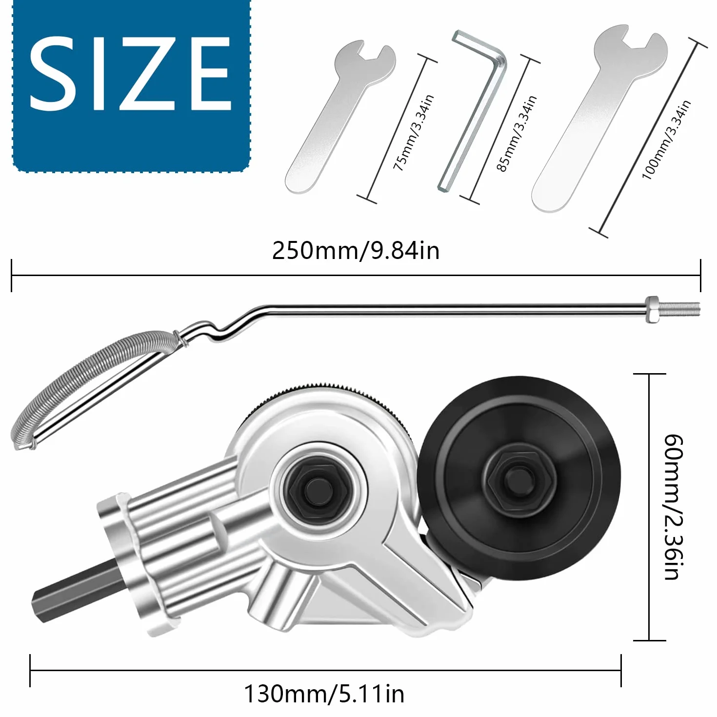 Accesorio de Taladro Nibbler Cortador de Metal Tijeras para Chapa