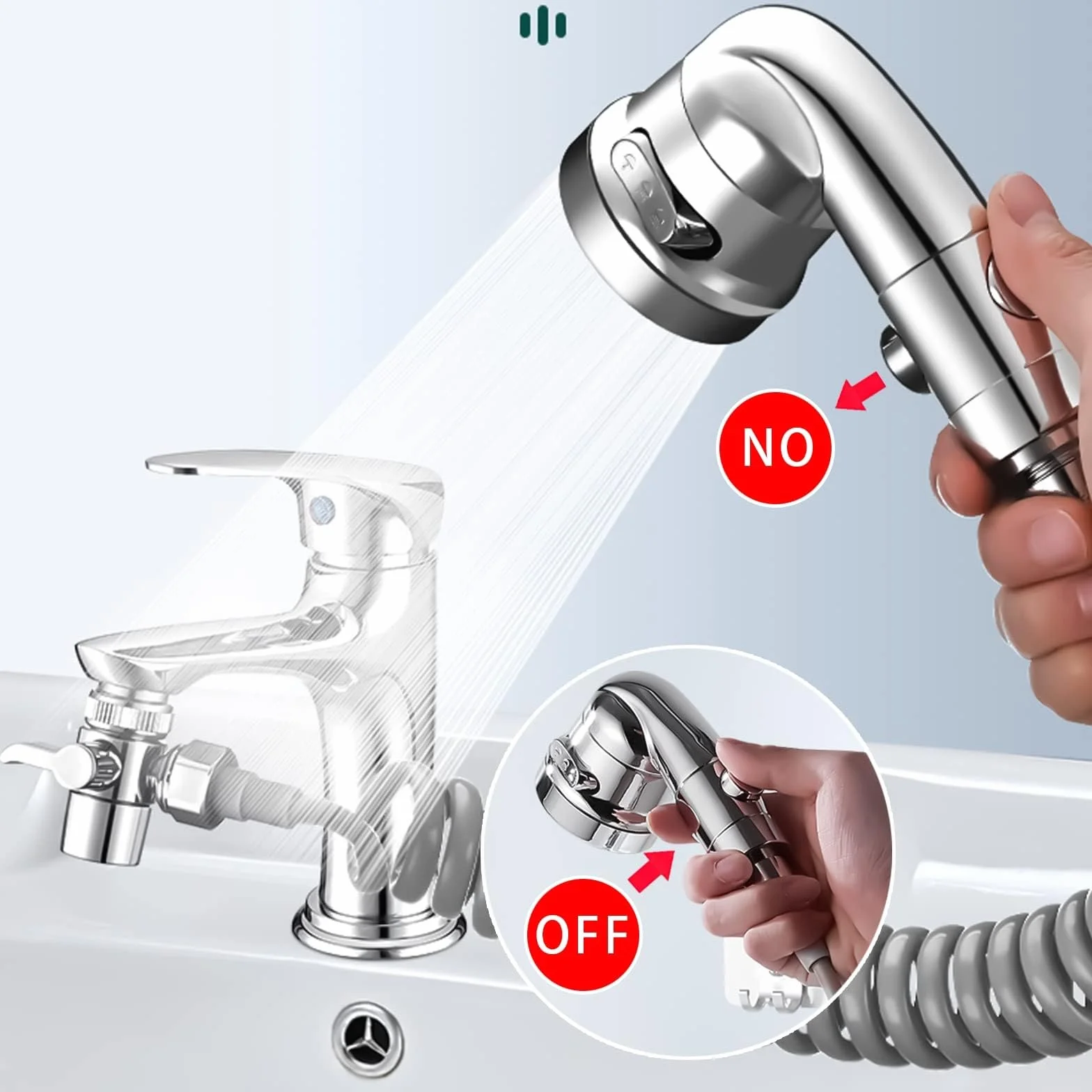 Doccetta per lavandino STOAT® doccino per bidet rubinetto bagno