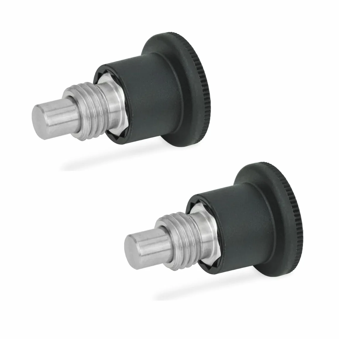 Ganter GN 822.7 Mini Raster Bulloni 5 mm acciaio Inossidabile 2 pezzi