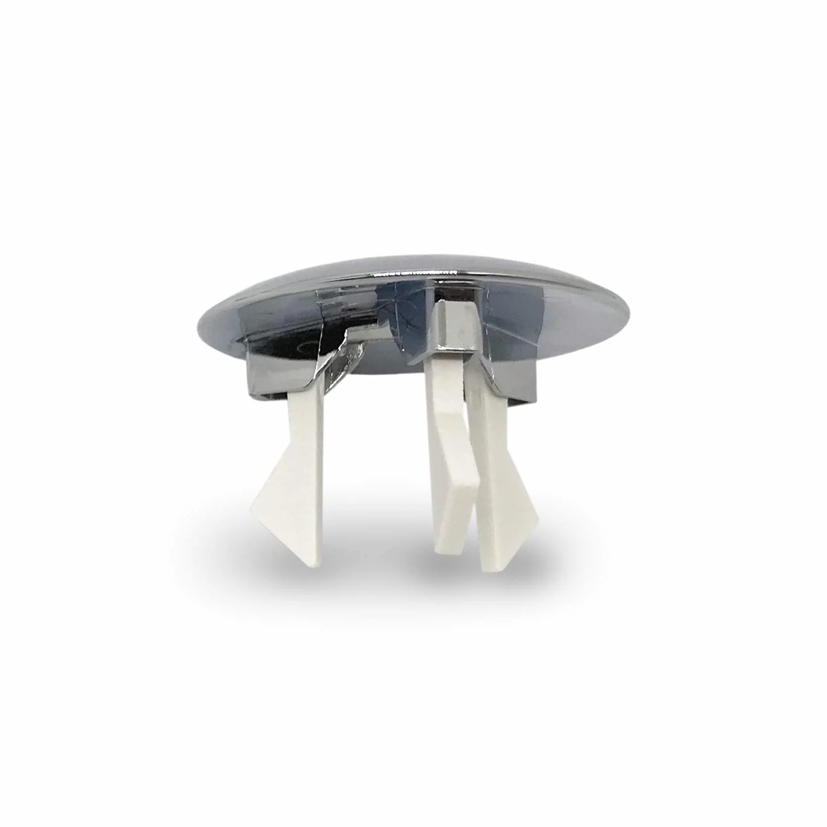 Fischer TTP Cromato Coperchio Foro Troppo Pieno per Lavabi Lavandini Bidet