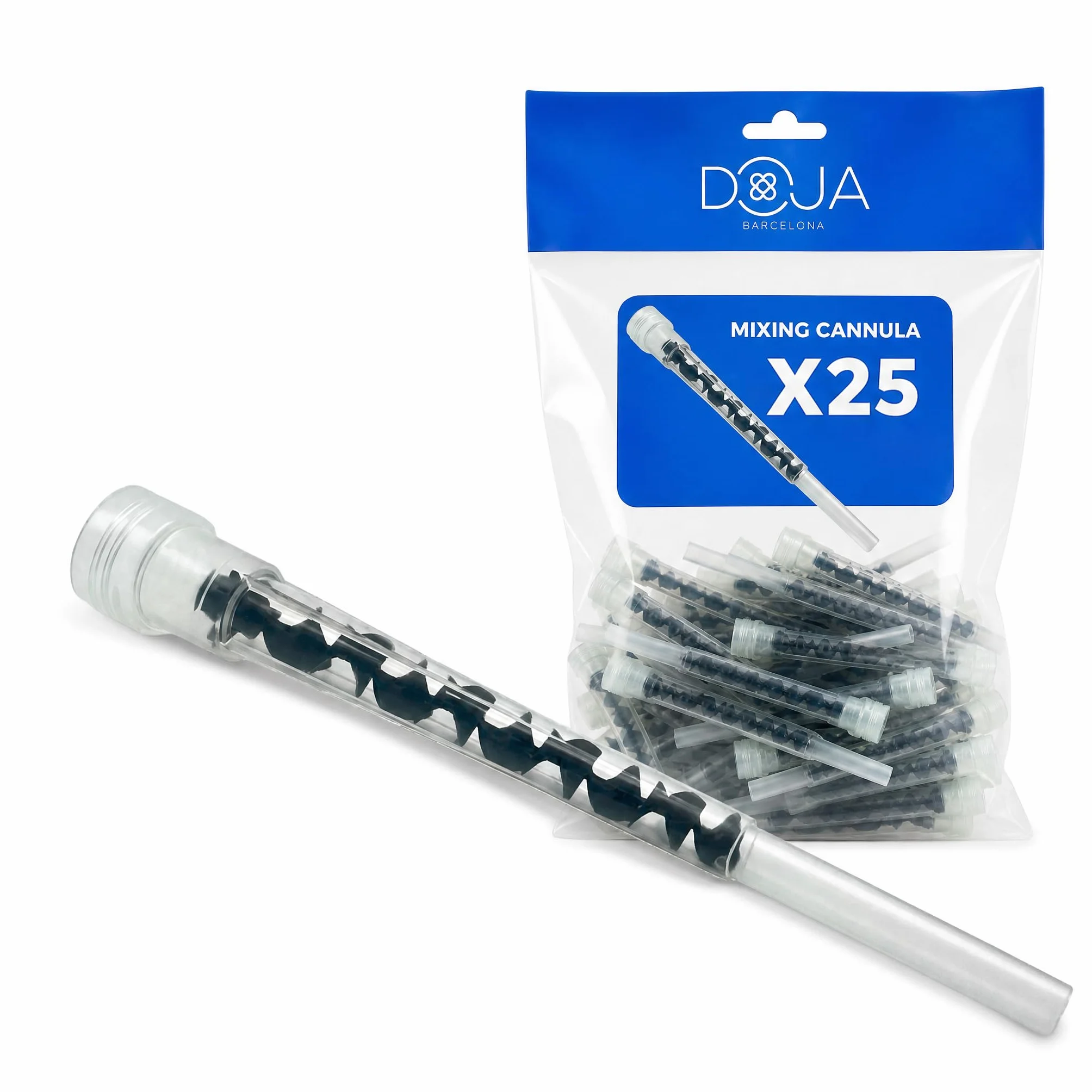 Cannula Tassello Ancoraggio Chimico DOJA Barcelona Pack 25 Diversi Modelli Ugello Miscelatore