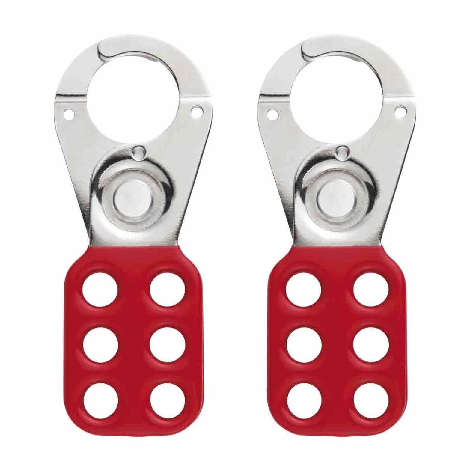 Blocco di sicurezza distanza apertura 25 mm hasp lock lockout tag out czerwony