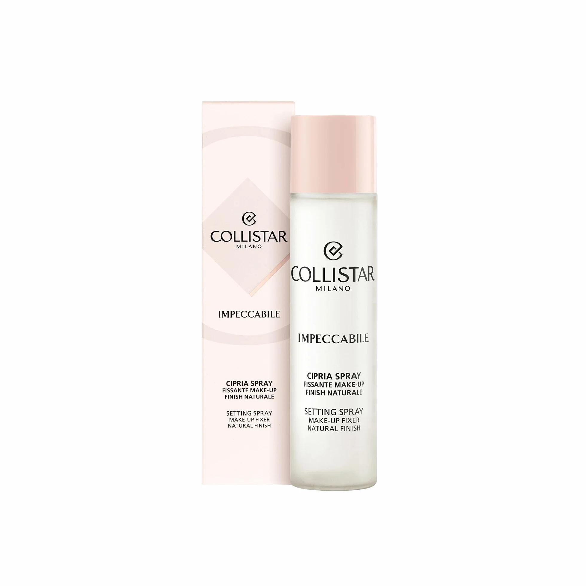 Collistar Impeccabile Spray Fissante Make Up, Lunga Tenuta, Azione Idratante Rinfrescante, Waterproof, Finish Opaco, 100 ml