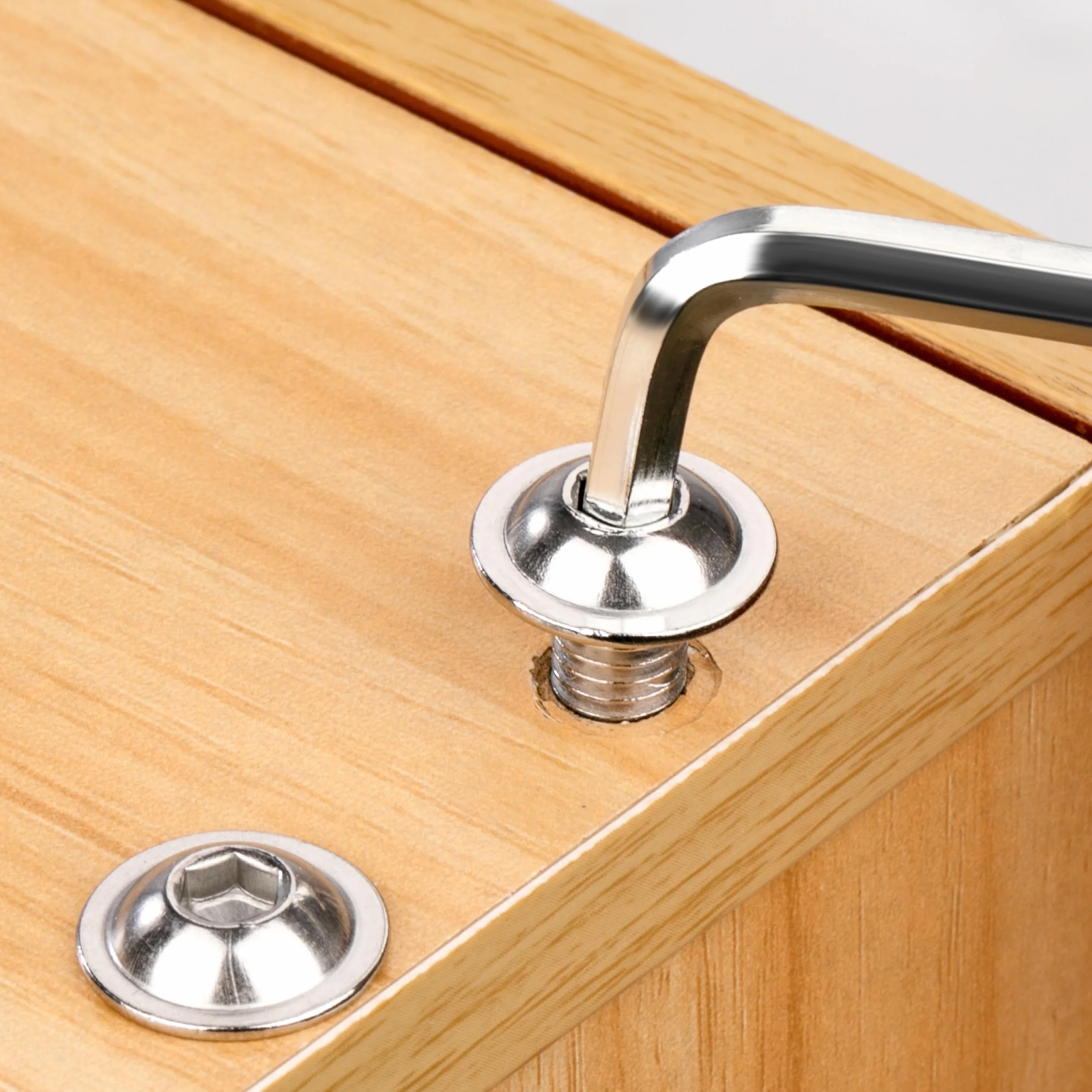Viti a Testa Bombata con Flangia M5 x 30 mm Acciaio Inox A2 V2A 20 Pezzi