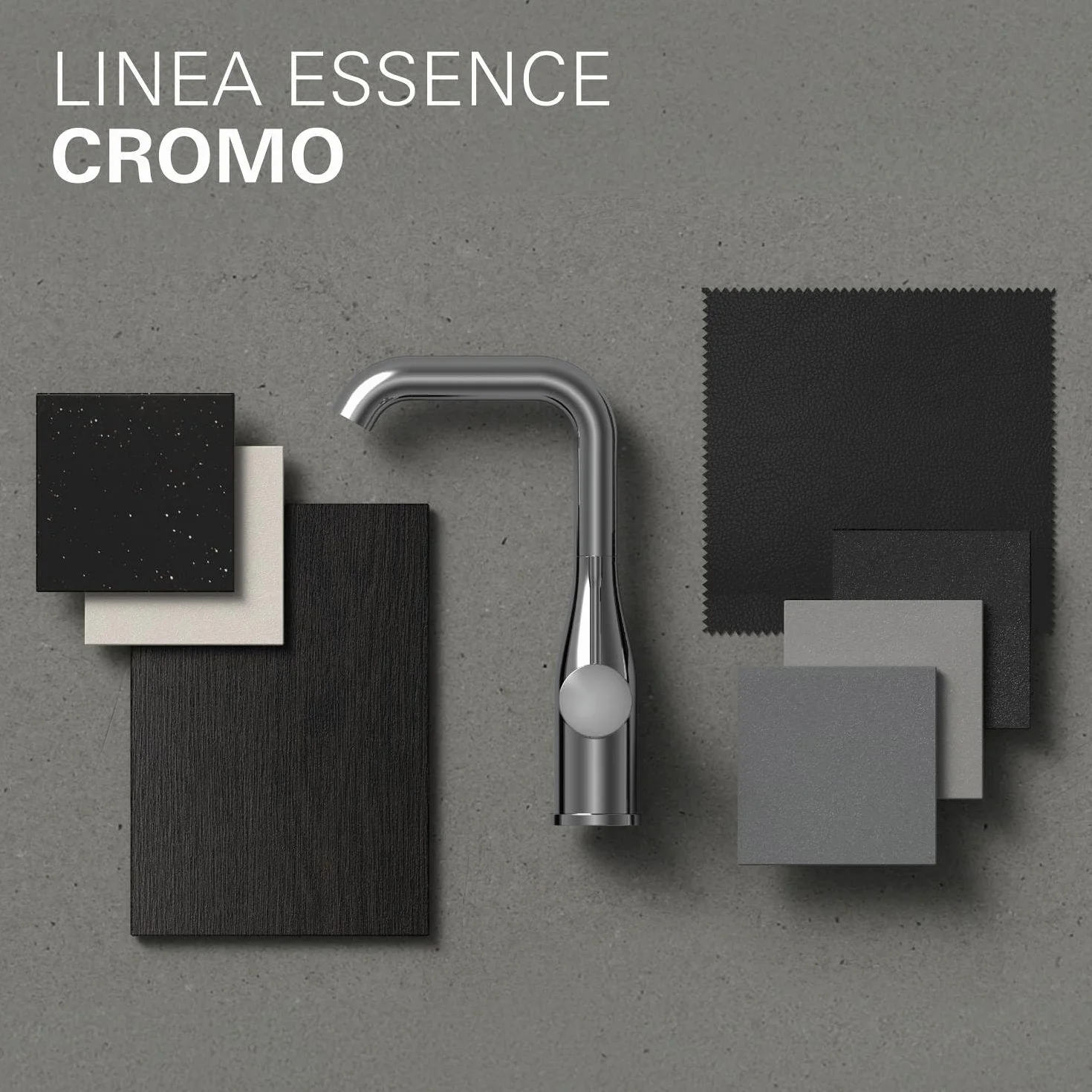 GROHE Essence Miscelatore Bidet con Set Scarico Pop-Up Cromo 32935001