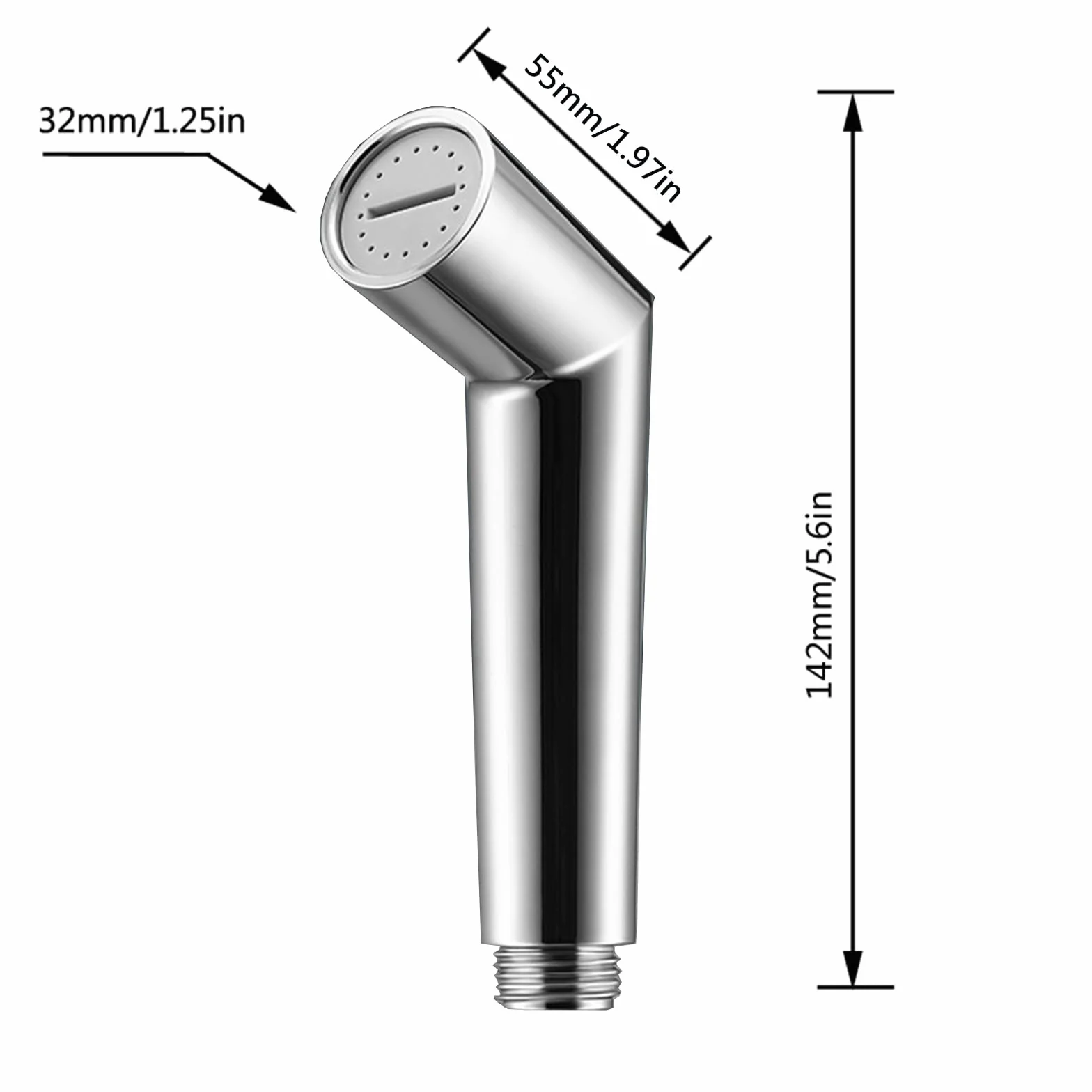 Bidet Portatile Spruzzatore per Bidet Tenuto in Mano Kit Doccetta Atomizzatore Regolabile Doccia WC