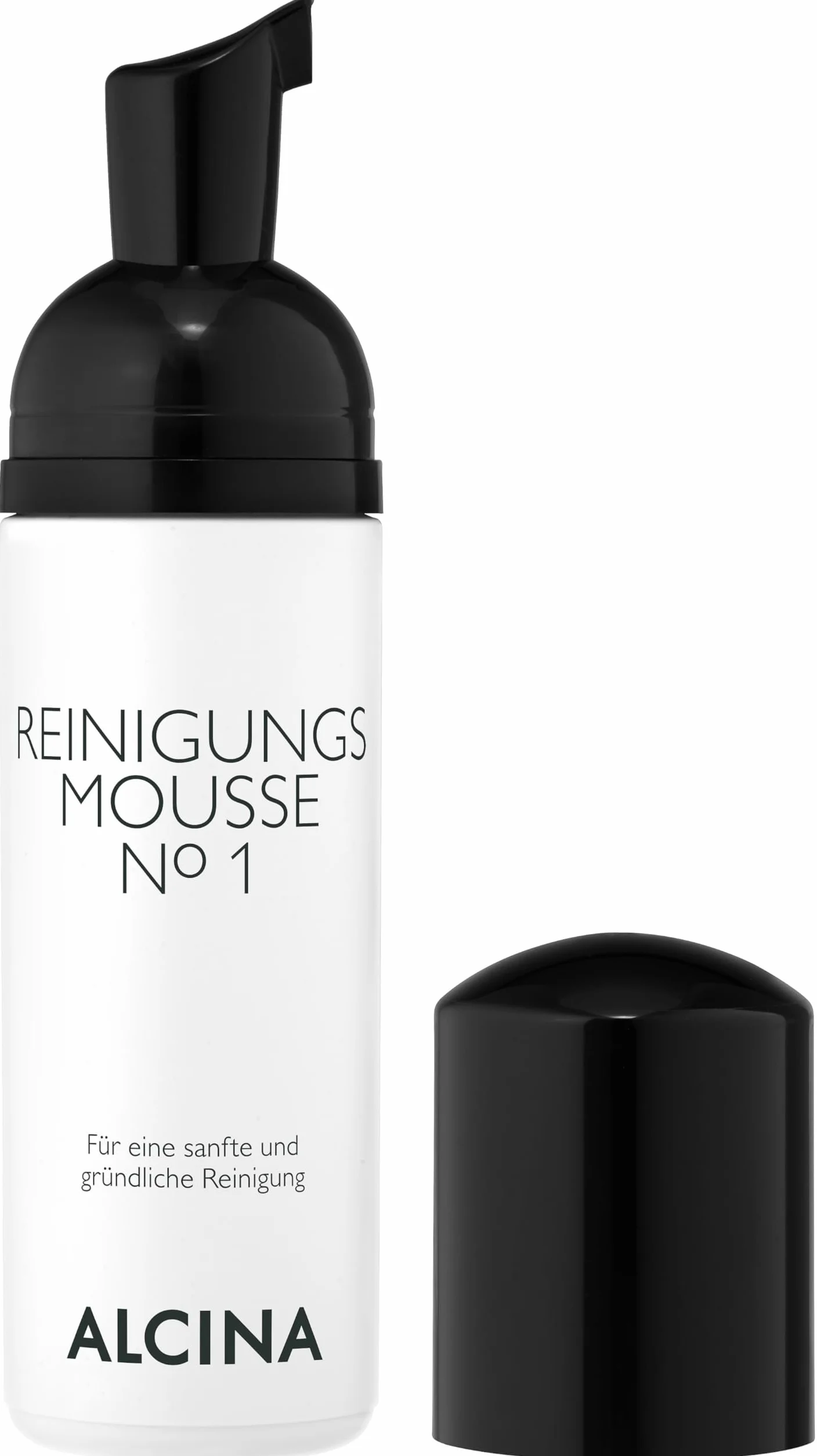 ALCINA Mousse detergente N°1 – 1 x 150 ml – per una pulizia delicata ma profonda e accurata e cura simultanea – Adatto per ogni tipo di pelle – per il piacere quotidiano della schiuma