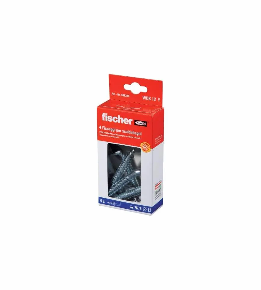 Fischer WDS 12 Y Tasselli cassette WC e scaldabagno