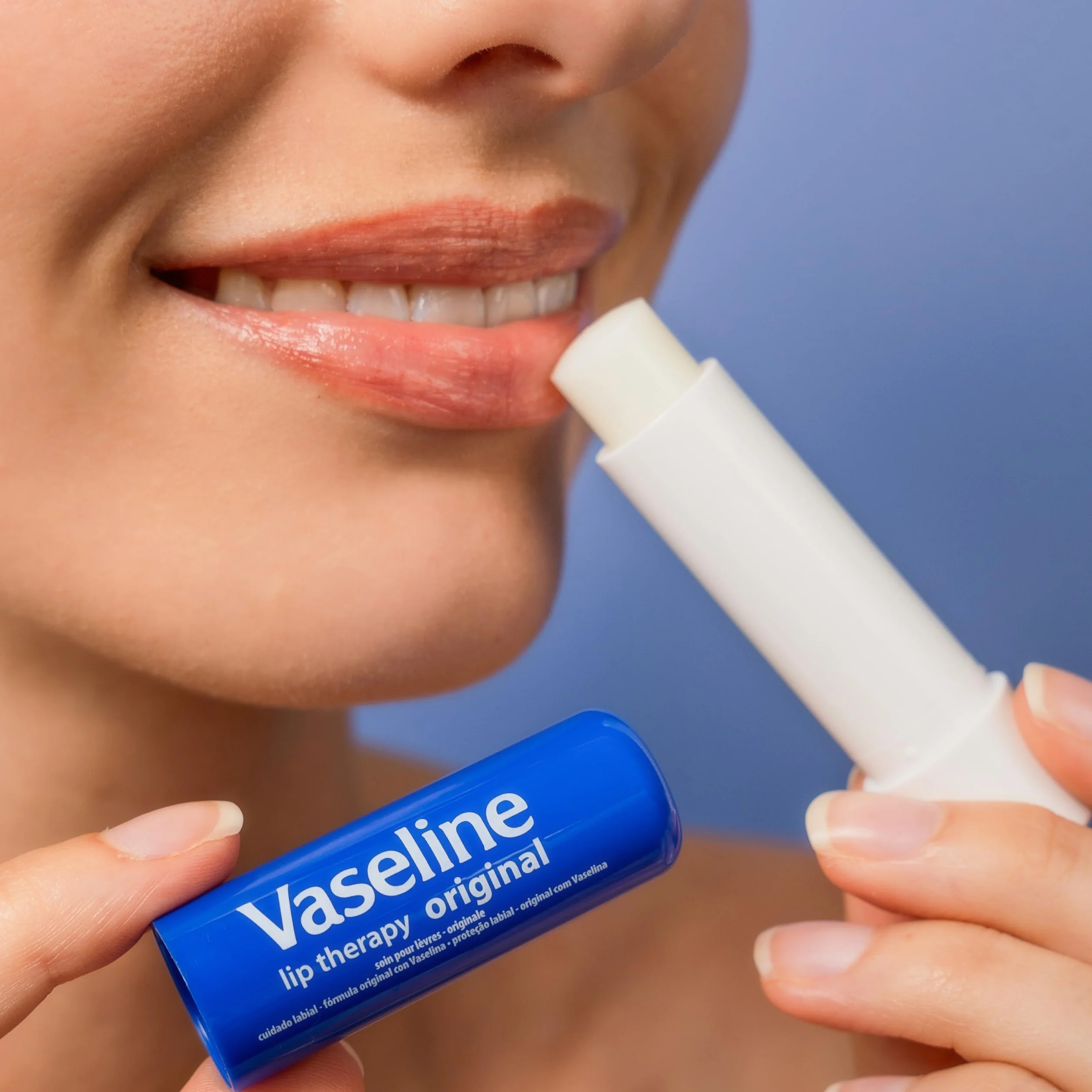 Vaseline Lip Therapy Orignal, Balsamo labbra nutriente, rossetto con vitamina E, Confezione Doppia (Original (2 Pezzo))