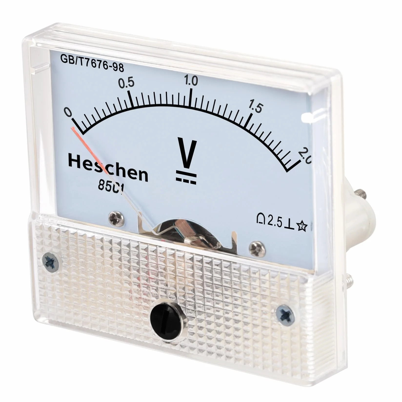 Heschen 85C1-3A Amperometro DC 0-3A classe 2.5 montato a pannello