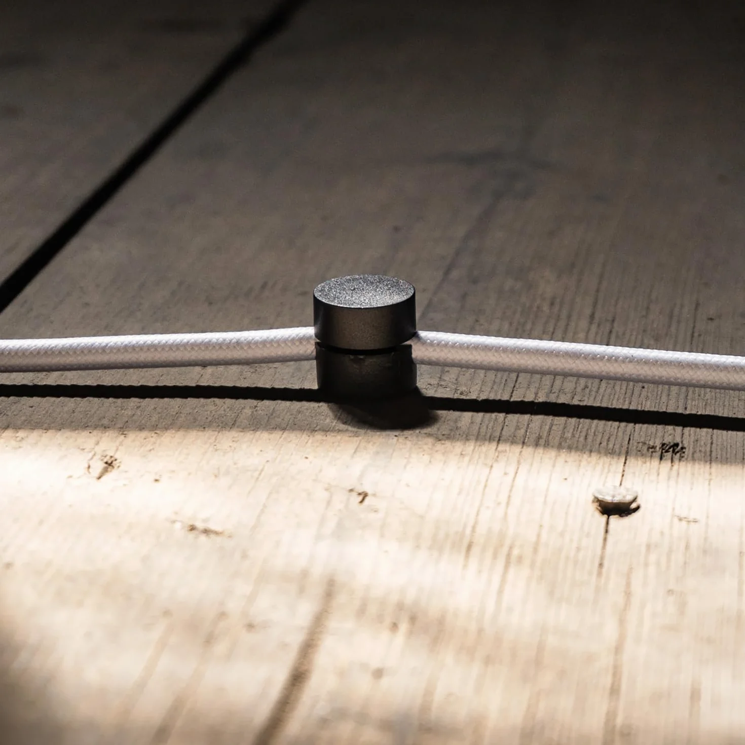 smartect Decentratore da Parete e Soffitto per Cavi 8 Pezzi Nero Ø20x18 mm