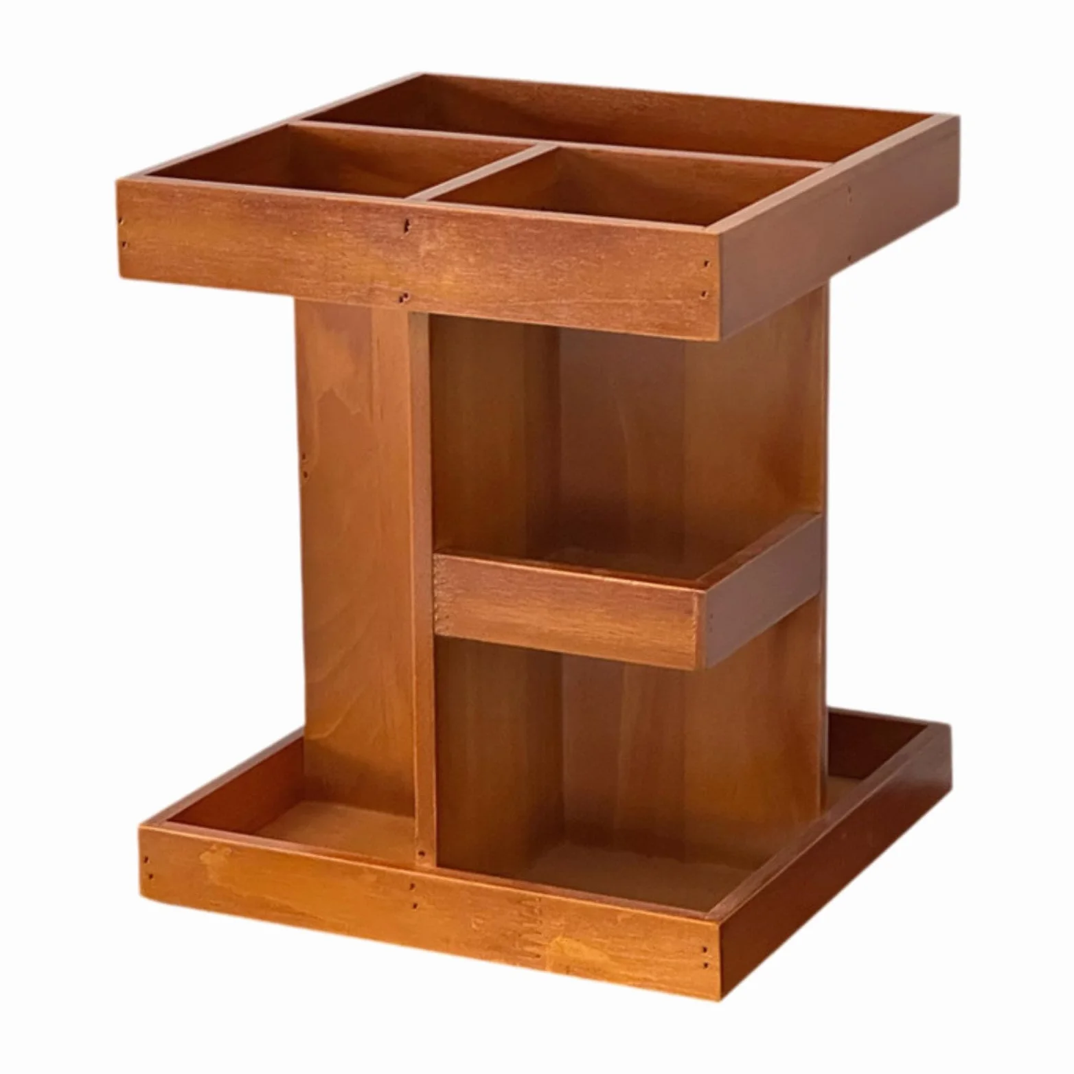 Organizzatore per Trucchi Girevole a 360° Fai da Te, Organizer Cosmetico per La Toeletta, La Camera del Dormitorio E La Scrivania.