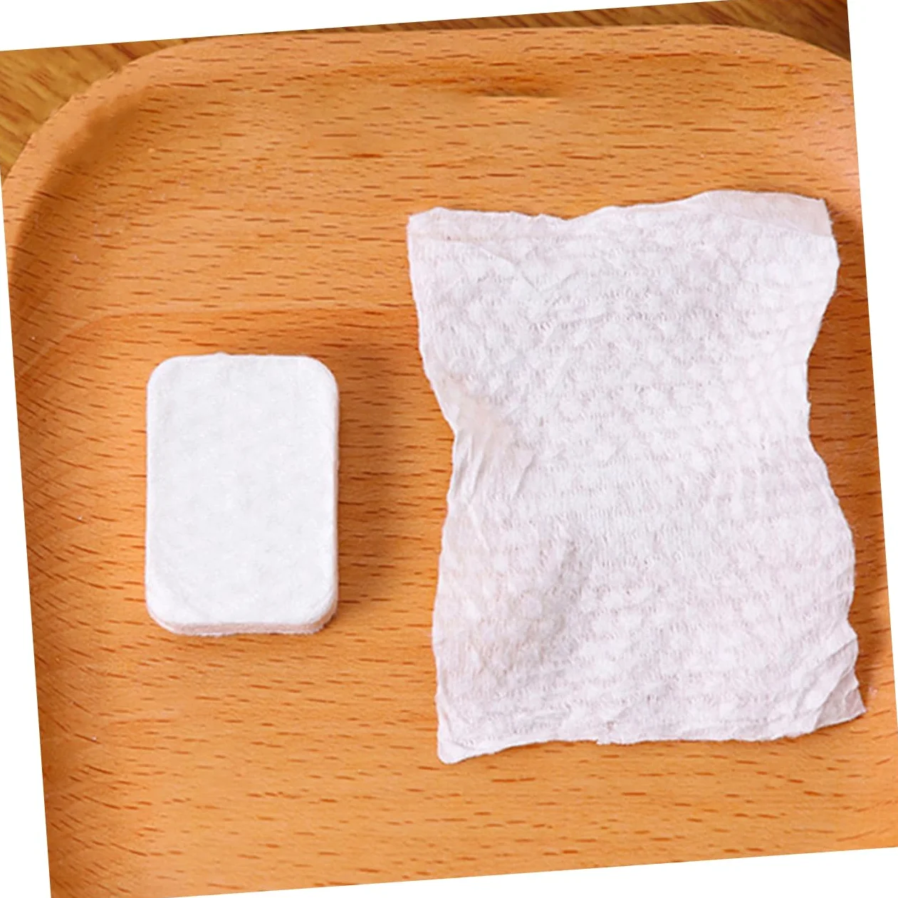 Beavorty Panni Struccanti Viso Lavabili Compressi Non Tessuto Bianco, 50 Pezzi, Morbidi e Assorbenti, la Pulizia del Viso dei Pori