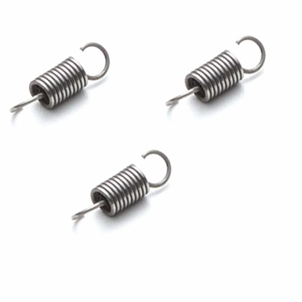 304 Acciaio Inossidabile Molla Compressione 0,3mm x 3mm x 10mm Gancio Tensione Molla per Forbici Giardino
