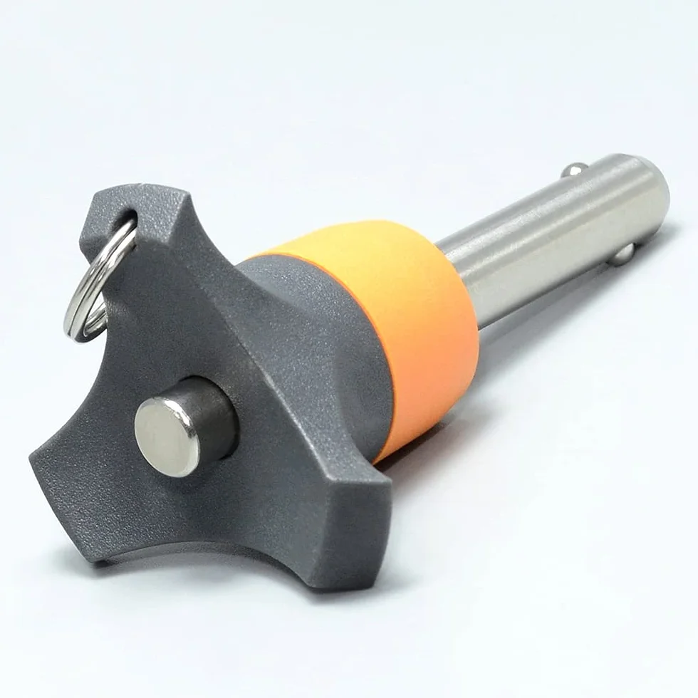 Perni di bloccaggio acciaio INOX M 1/4 pollici L 1.5 pollici, Perni autobloccanti a sfere a sgancio rapido