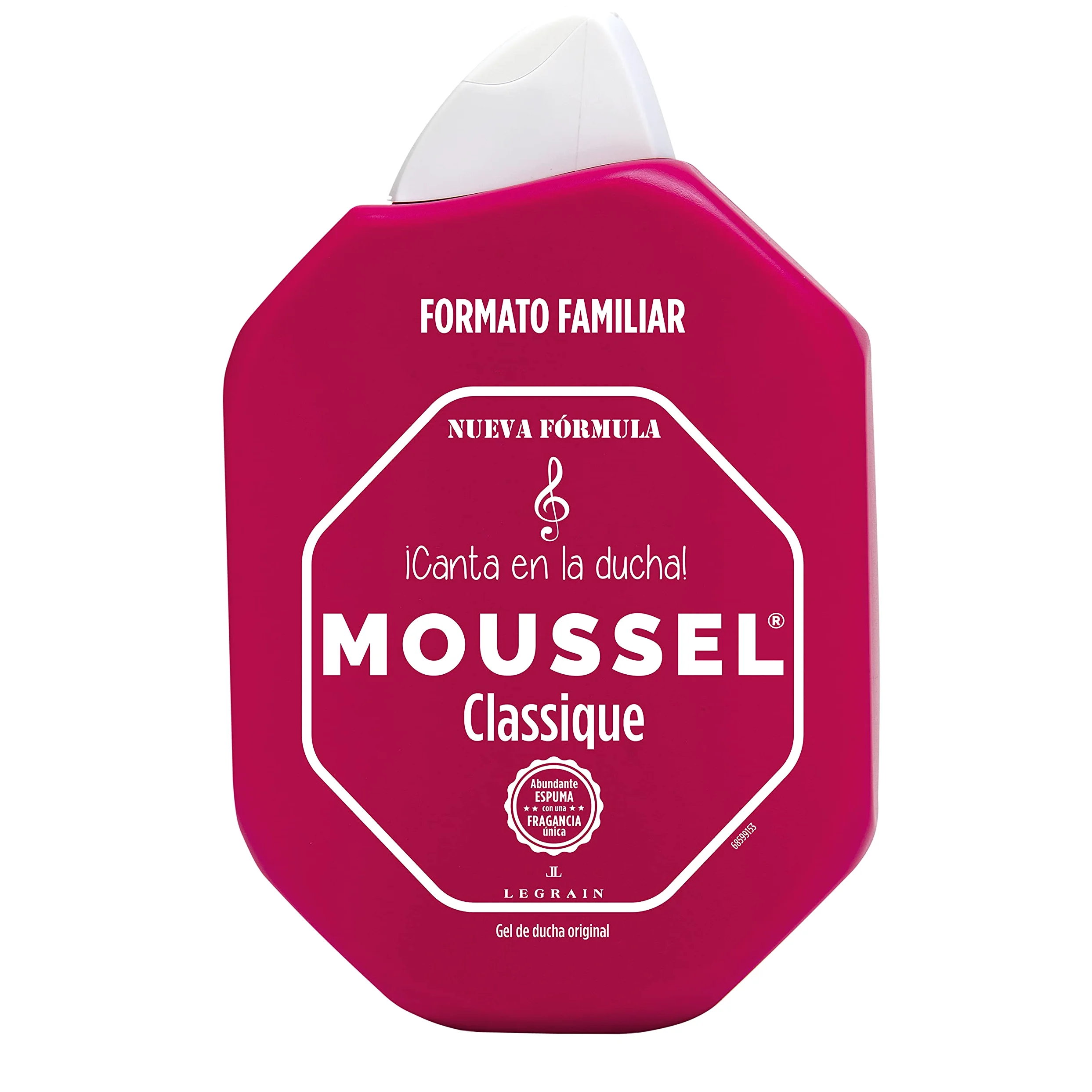 Moussel Classique - Gel doccia originale, formato familiare, 900 ml, confezione da 8