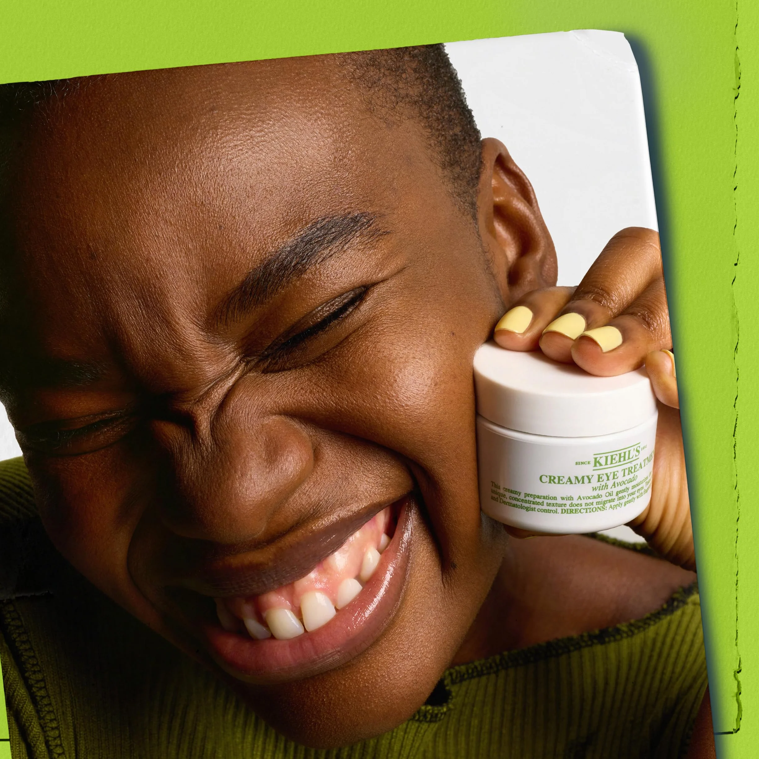 KIEHL'S Creamy Eye Treatment, Crema Contorno Occhi, Per Tutti i Tipi di Pelle, Azione Nutriente e Illuminante, Con Olio di Avocado e Caffeina