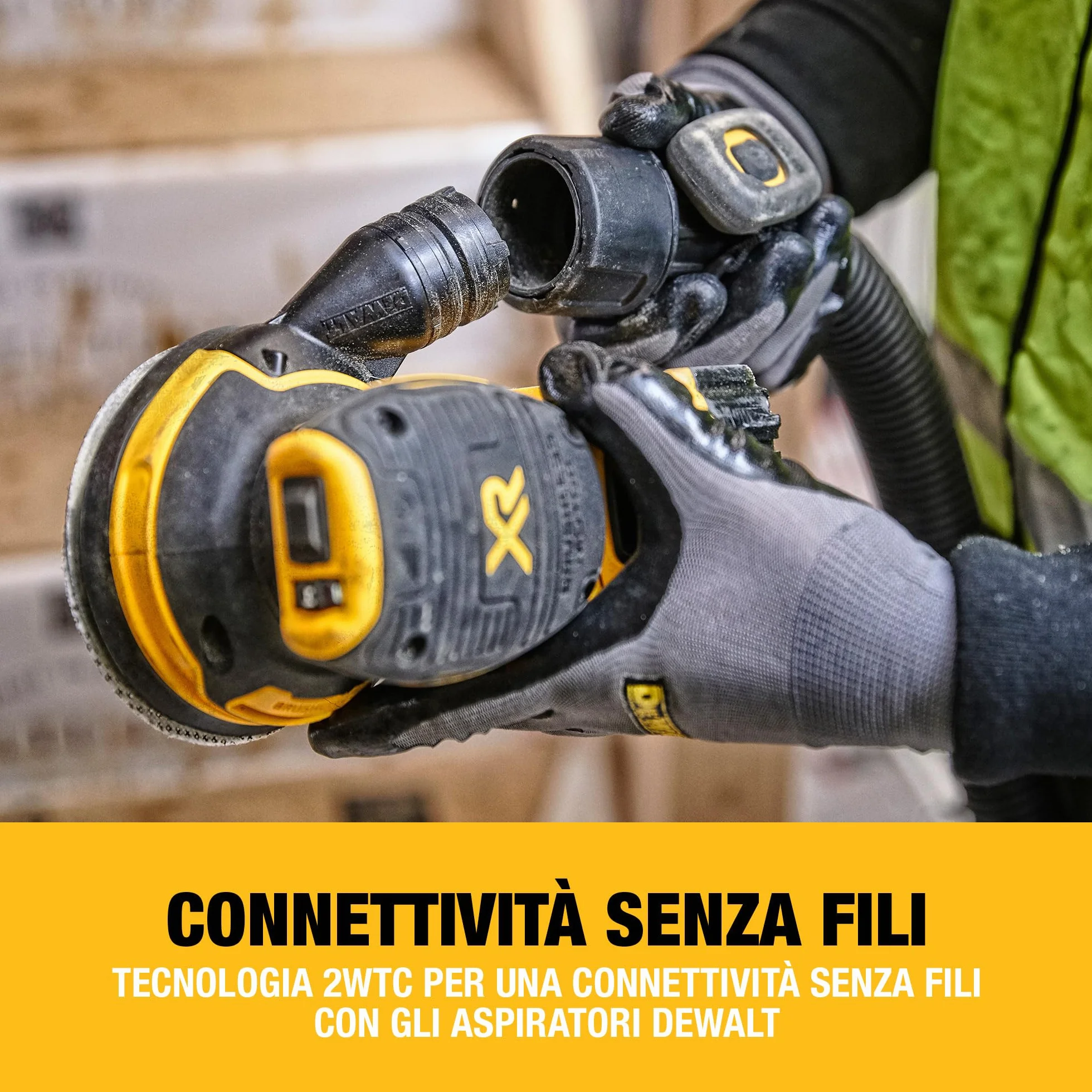 DEWALT Levigatrice Brushless 18V XR 125mm DCW210N-XJ