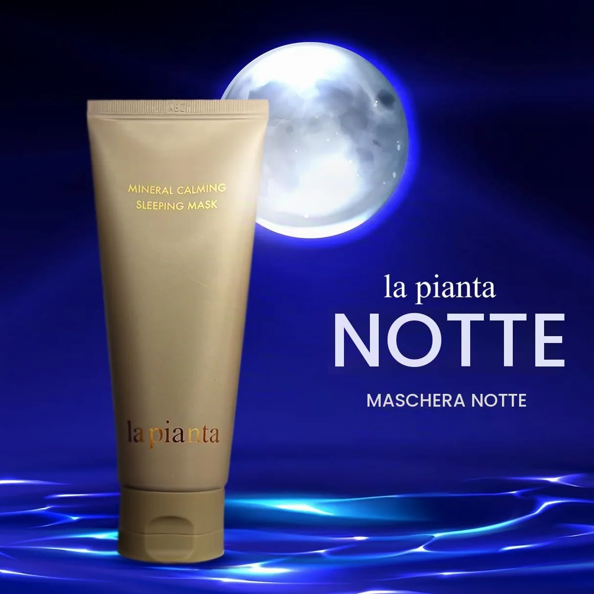 Crema per il Viso 100 ml | Maschera Notte Senza Risciaquo | Alta Idratazione Intensa Lunga Durata |Cosmetica Coreana 100%|Crema Rigenerante e Calmante Dermatologicamente Testata