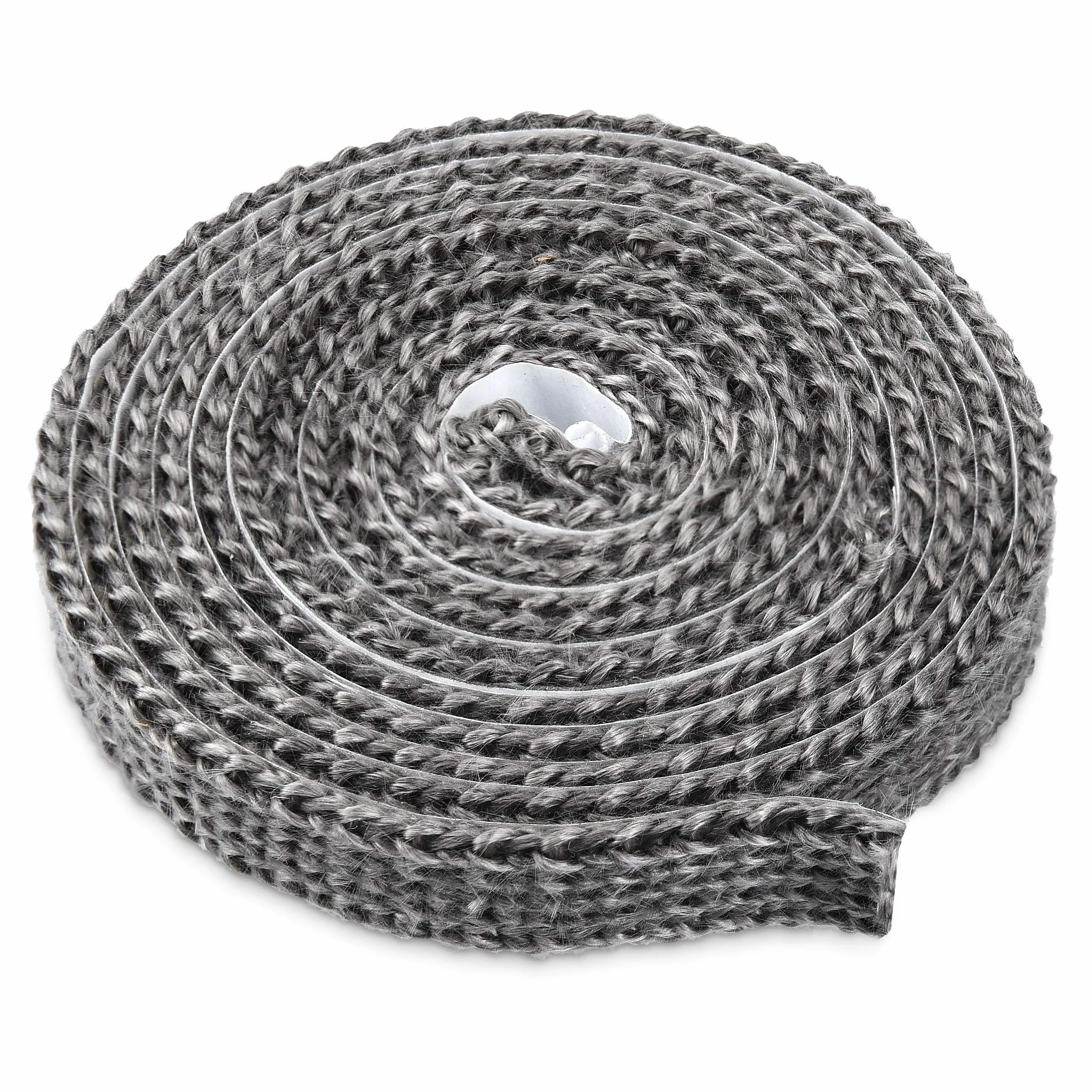 Navaris Guarnizione Stufa a Pellet 2 m Nastro Autoadesivo Fibra di Vetro Isolante Termico Alte Temperature