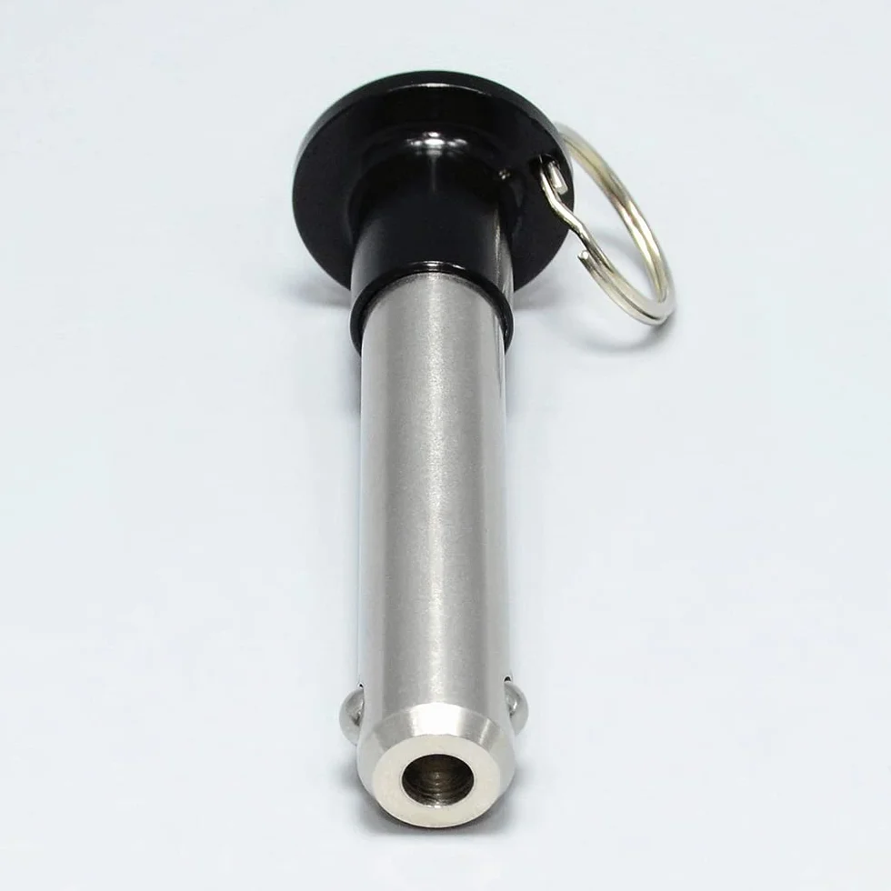 Perni autobloccanti a sfere acciaio inox M6 L40 mm - Perni di bloccaggio sicurezza sgancio rapido