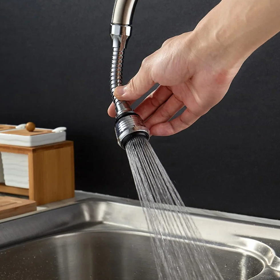 Gebildet Aeratore Rubinetto Girevole 360 Gradi, Ugello Vasca Bagno Alta Pressione, per Rubinetto Lavandino Bagno Cucina