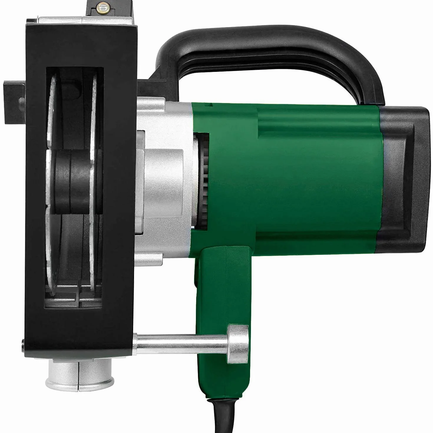 Scanalatrice per Tracce Muro 1700W con Laser Guida, 2 Lame Diamantate e Adattatore Aspirapolvere, Cavo 3m