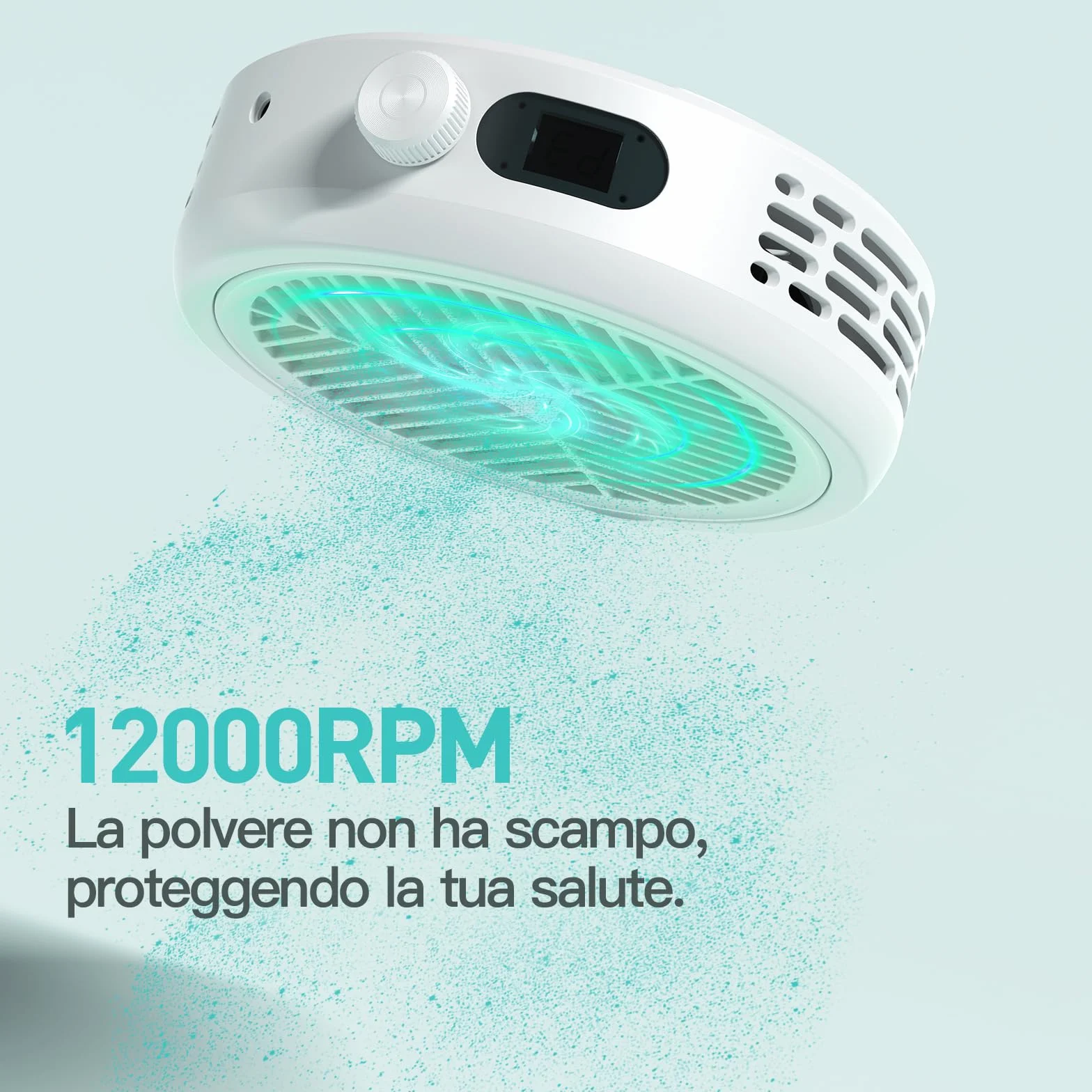 Aspiratore Unghie Professionale 120W, 3 Velocità Regolabili, Display LED, 12000 RPM, Potente Aspiratore, Nail Dust Collector, Adatto Ai Saloni Per Unghie e Alle Abitazioni Aspiratore Per Unghie