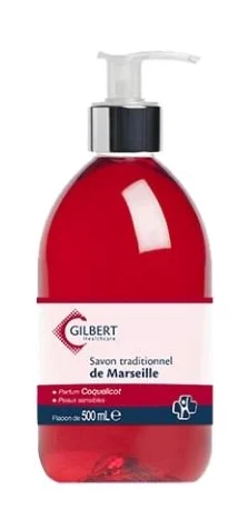 Sapone tradizionale di Marsiglia 500 ml (papavero)