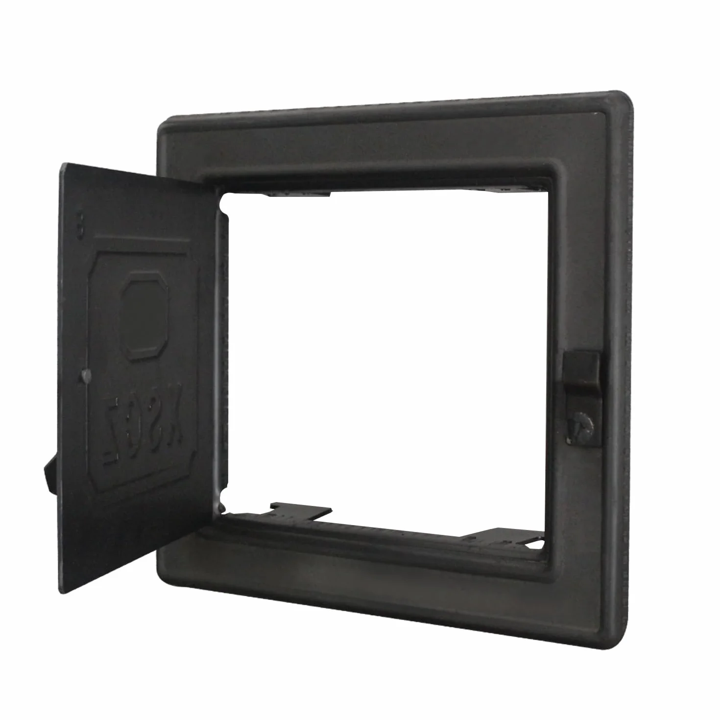 Ghisa Porta Stufa a Legna Porta Ispezione Canna Fumaria 232x212mm