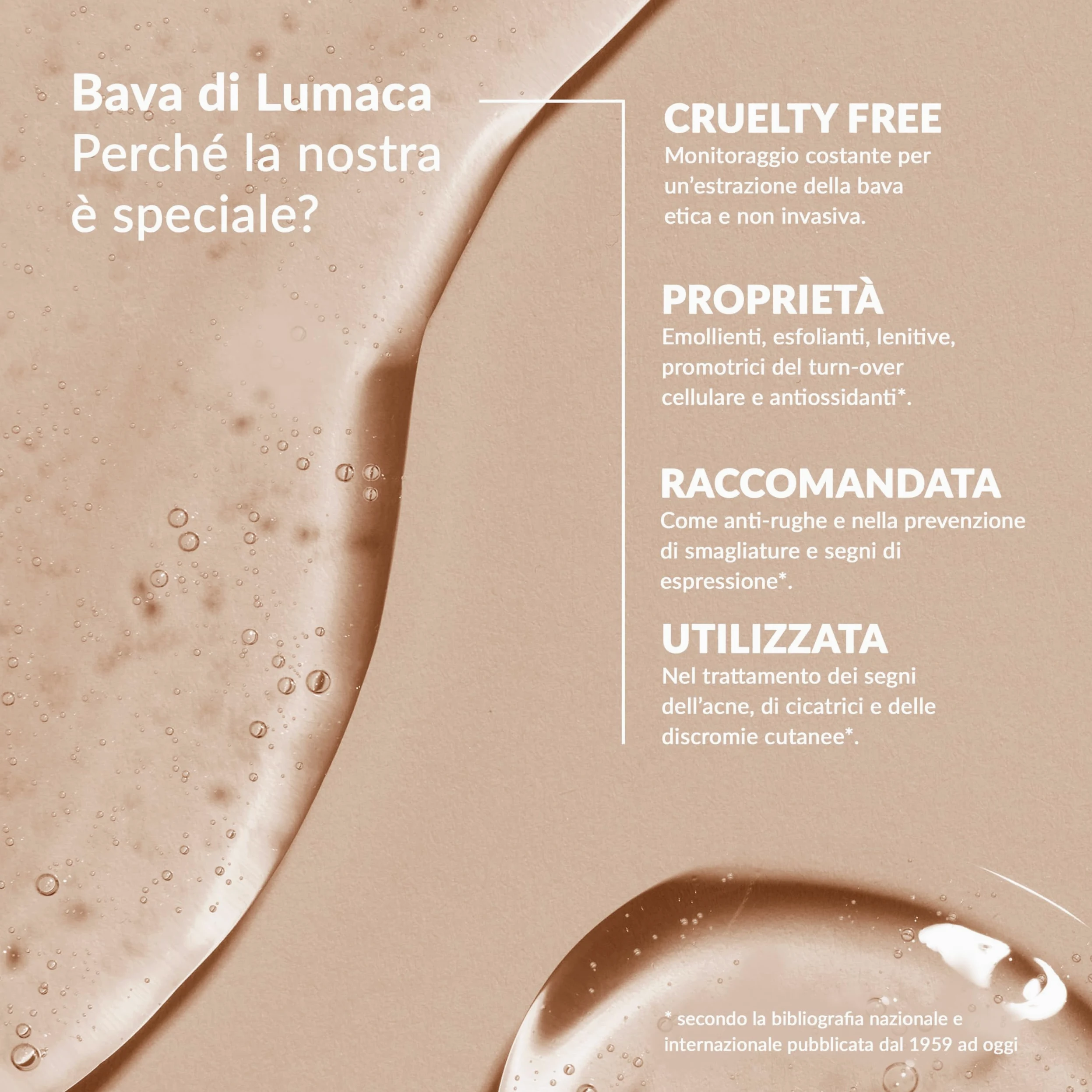 Nuvò - Crema Viso Antirughe con Bava di Lumaca Bio 72%, Anti Aging, 50 ml | con Acido Ialuronico, Olio di Argan, Vitamina C ed E, Crema Idratante Viso ideale per Contrastare le Rughe, Made in Italy