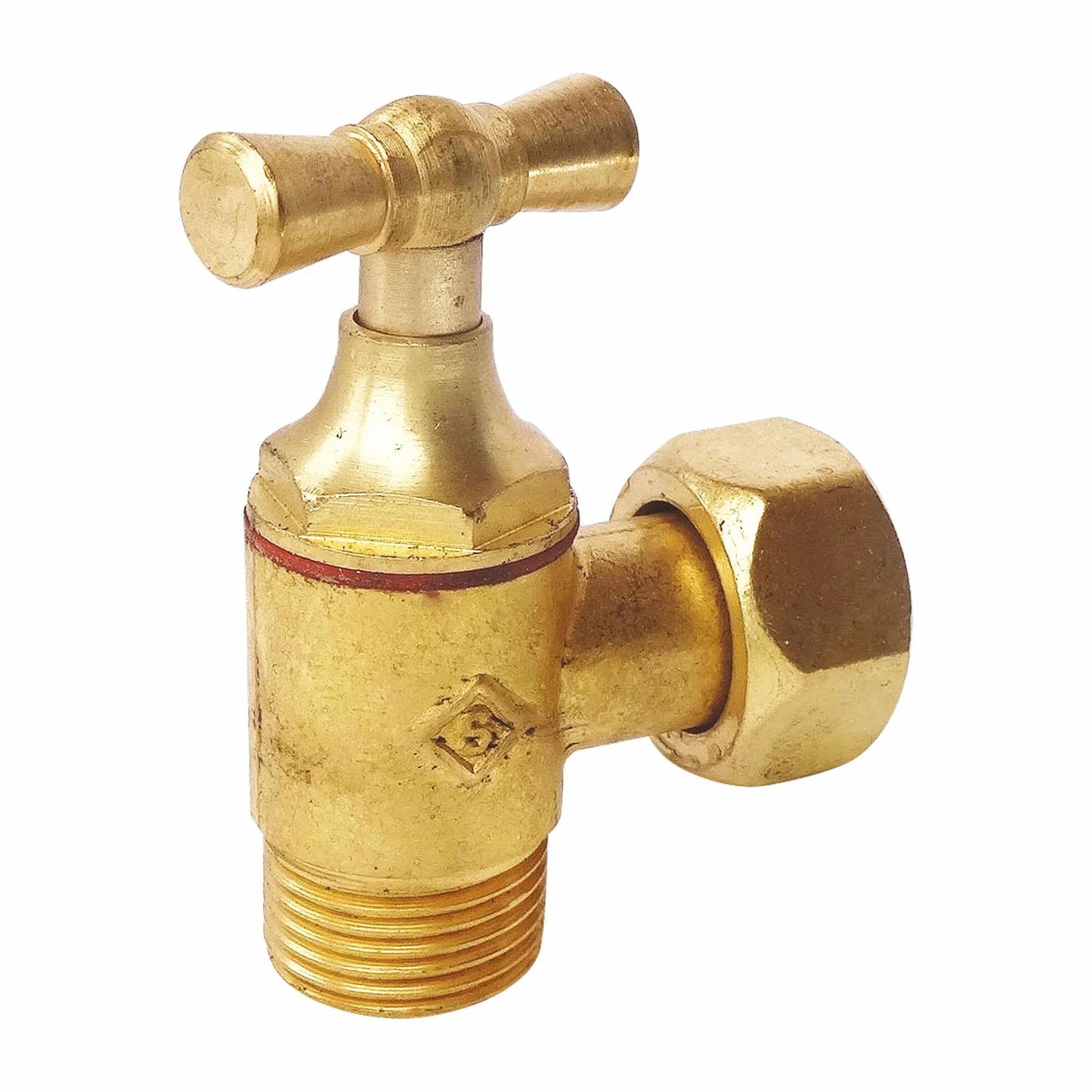 SOMATHERM FOR YOU Angolo toilette rubinetto in ottone grezzo staffa M12 17 3/8 Dado Prigioniero