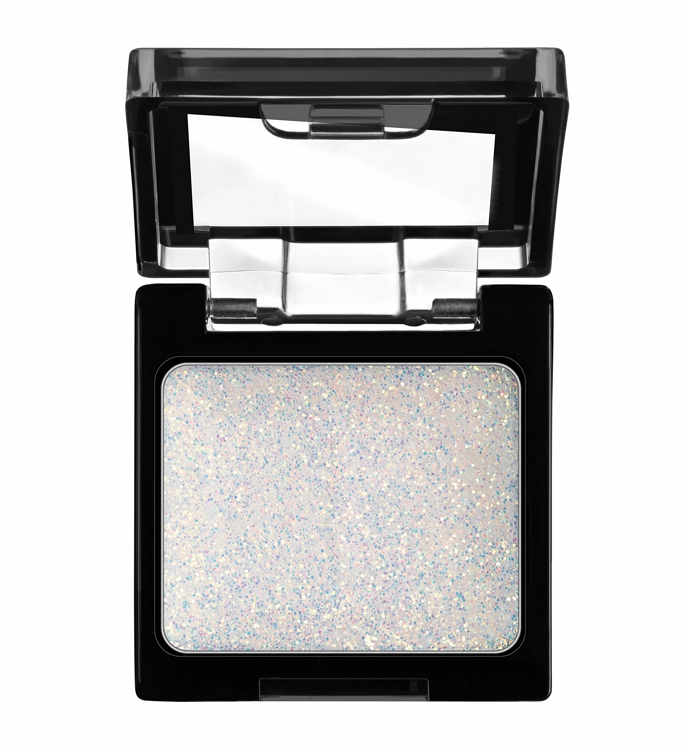 Wet n Wild - Color Icon Eyeshadow Glitter Single - Ombretto Glitter Brillante Singolo Bianco - Super Pigmentato, con Formula Idratante e Setosa - Vegan - Bleached